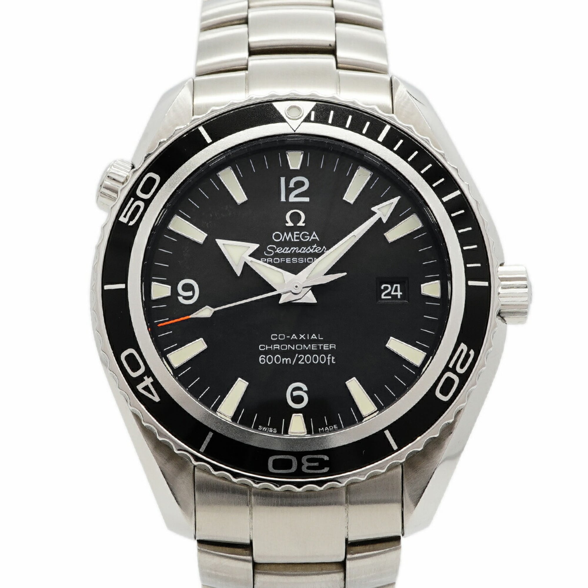 Omega Seamaster Planet Ocean 2200.50 Black Dial Men's Watch