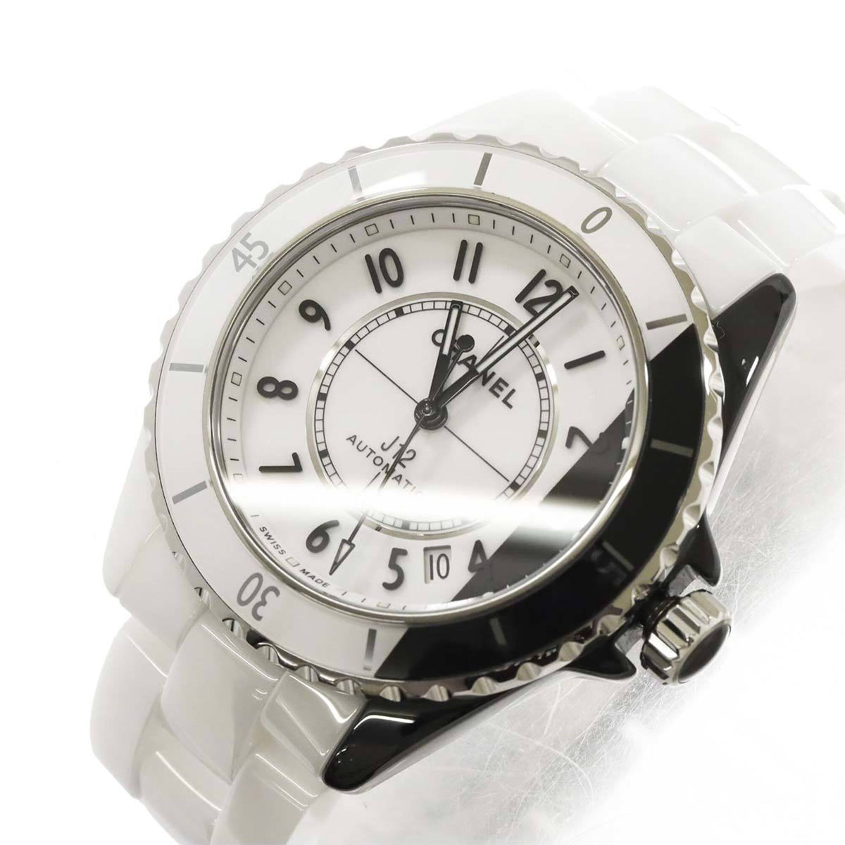 Chanel J12 Paradox 38 mm H6515 Zwart, witte wijzerplaat 39mm Horloge
