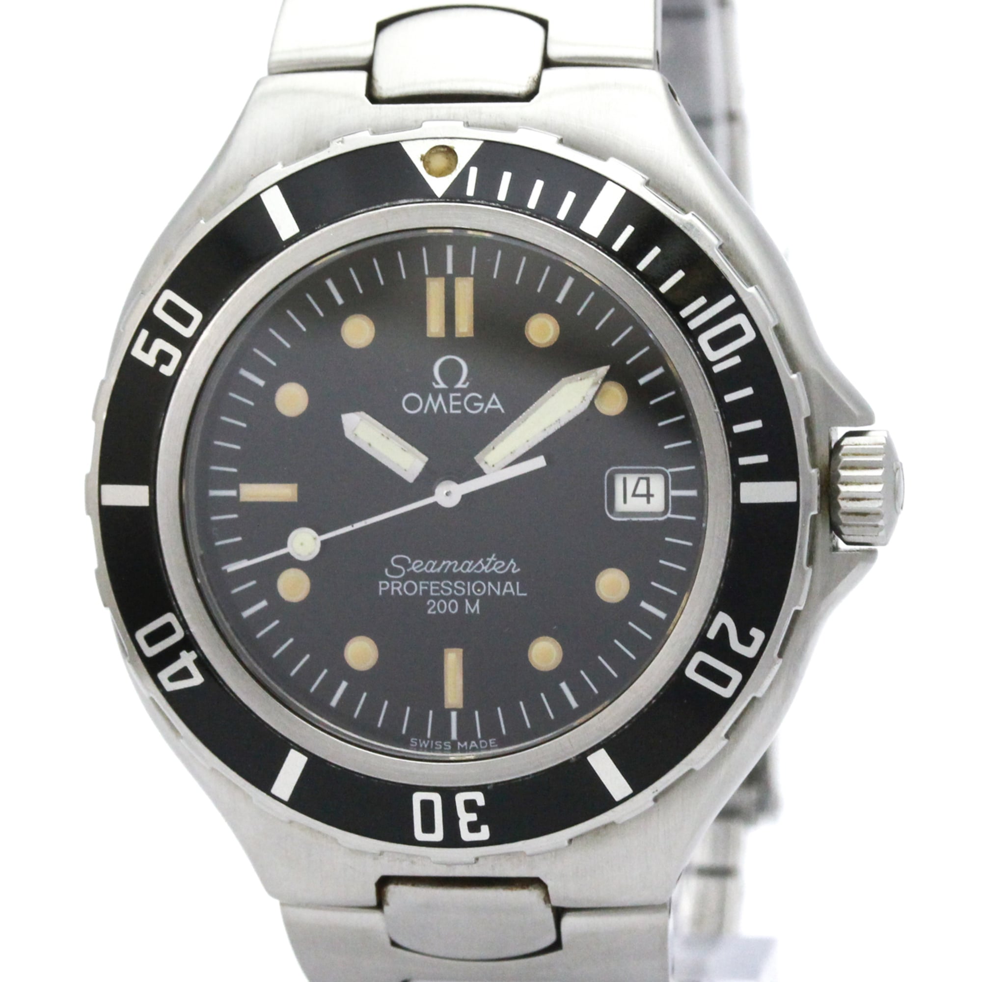 Montre Omega Seamaster 2850.5 Noir cadran 38 mm