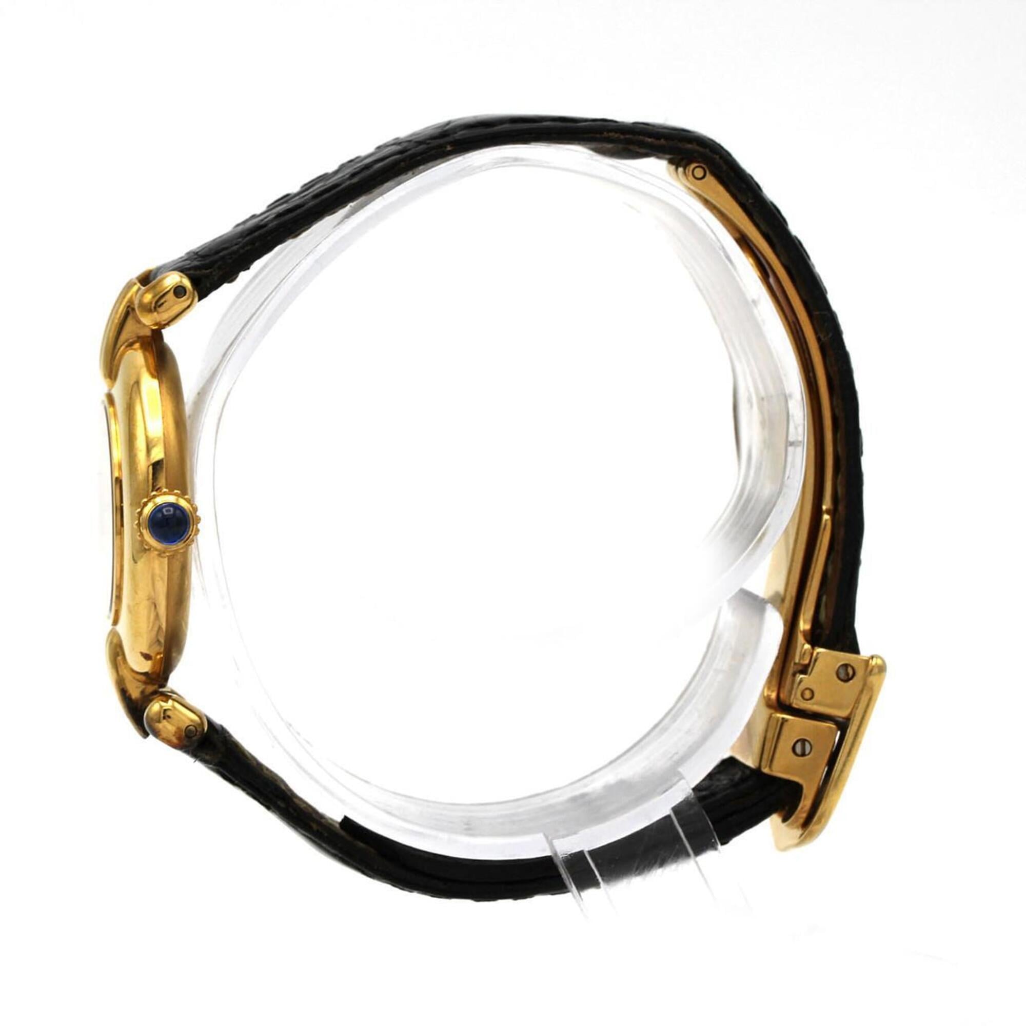 Cartier Must W1006654 Gold Dial 24mm Watch