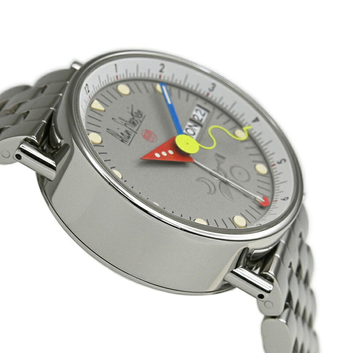 Alain Silberstein Le Réveille LR13 Gray Dial 36mm Watch