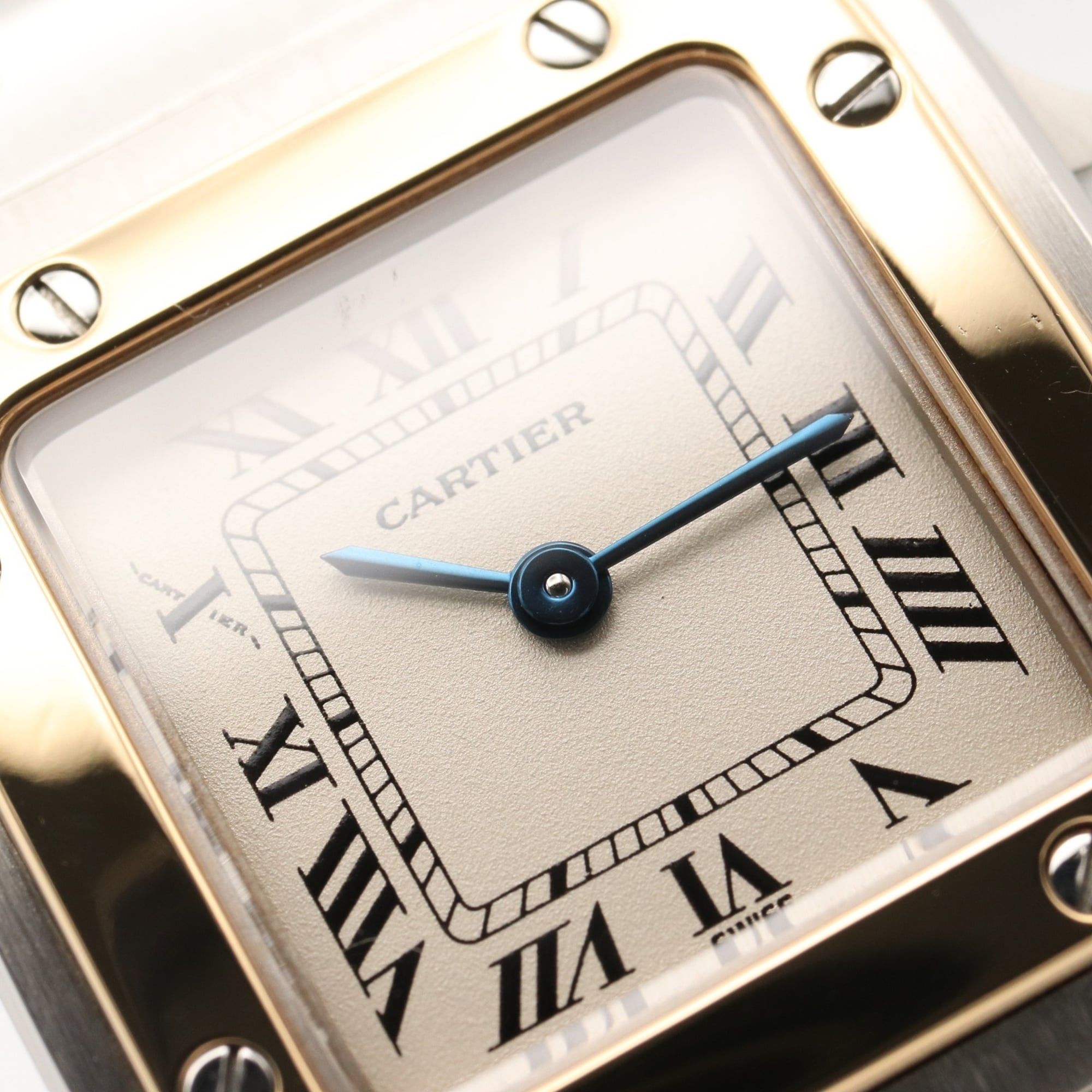 Cartier Santos Galbee SM W20012C4 Silver Dial 23mm Watch