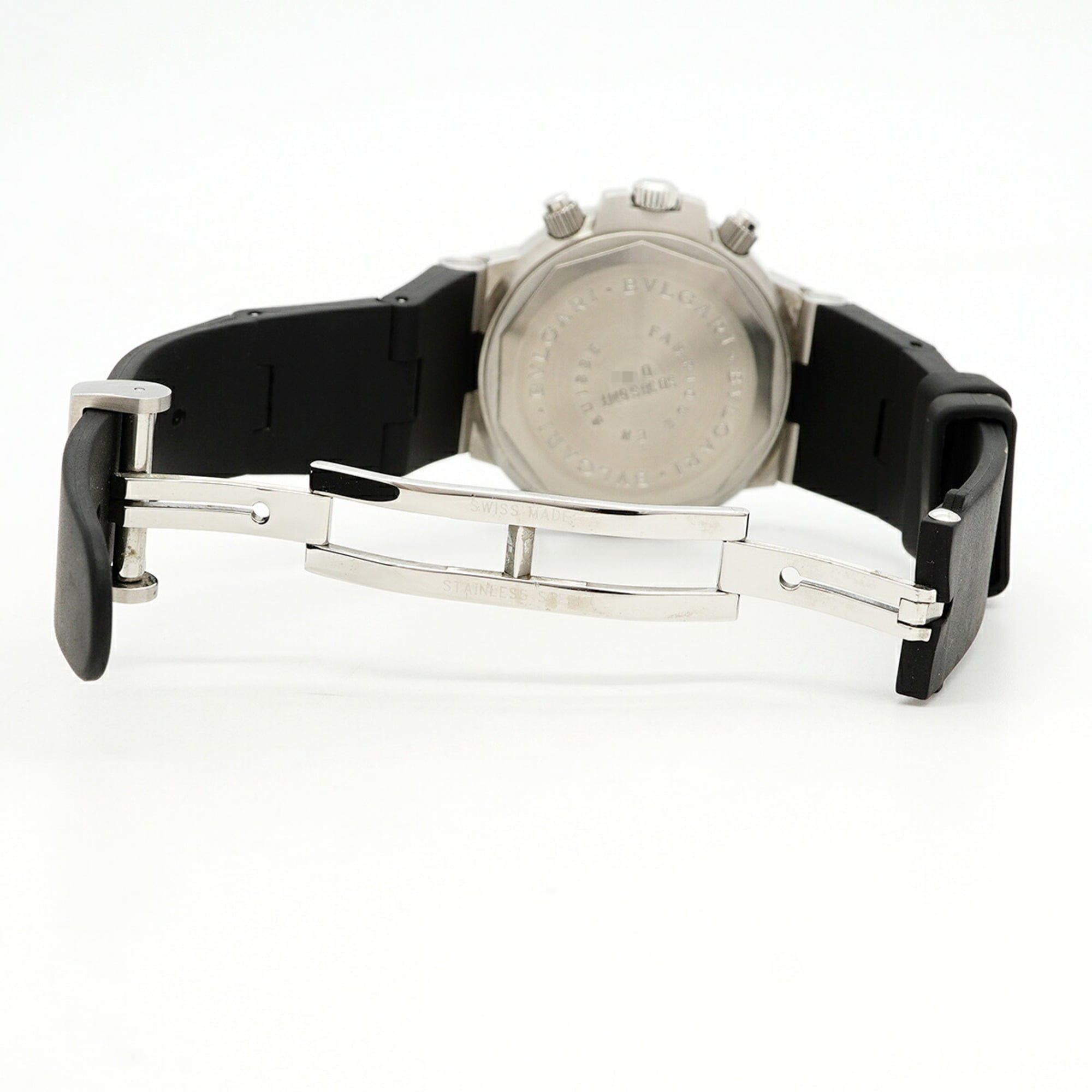 Bulgari Diagono Scuba GMT SD38SGMT Black Dial