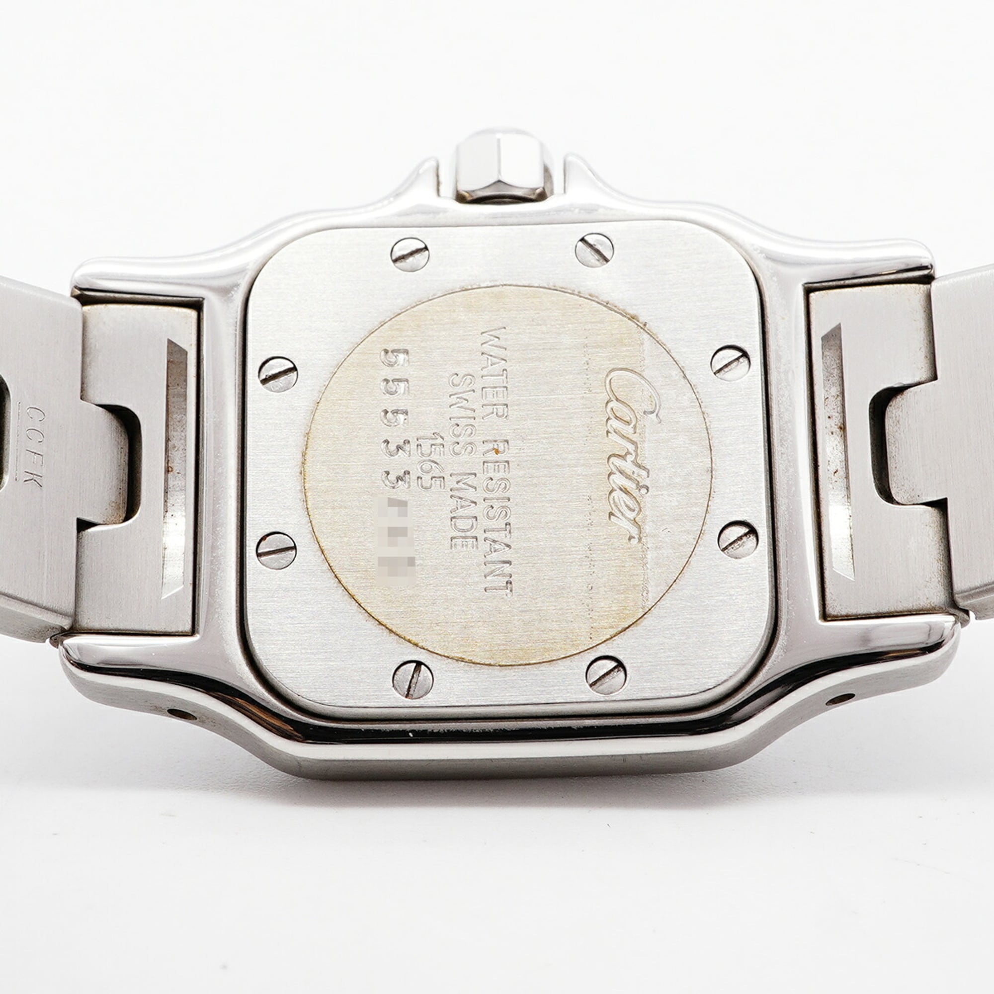 Montre Cartier Santos Galbee SM W20017D6 Ivoire avec cadran de 23 mm