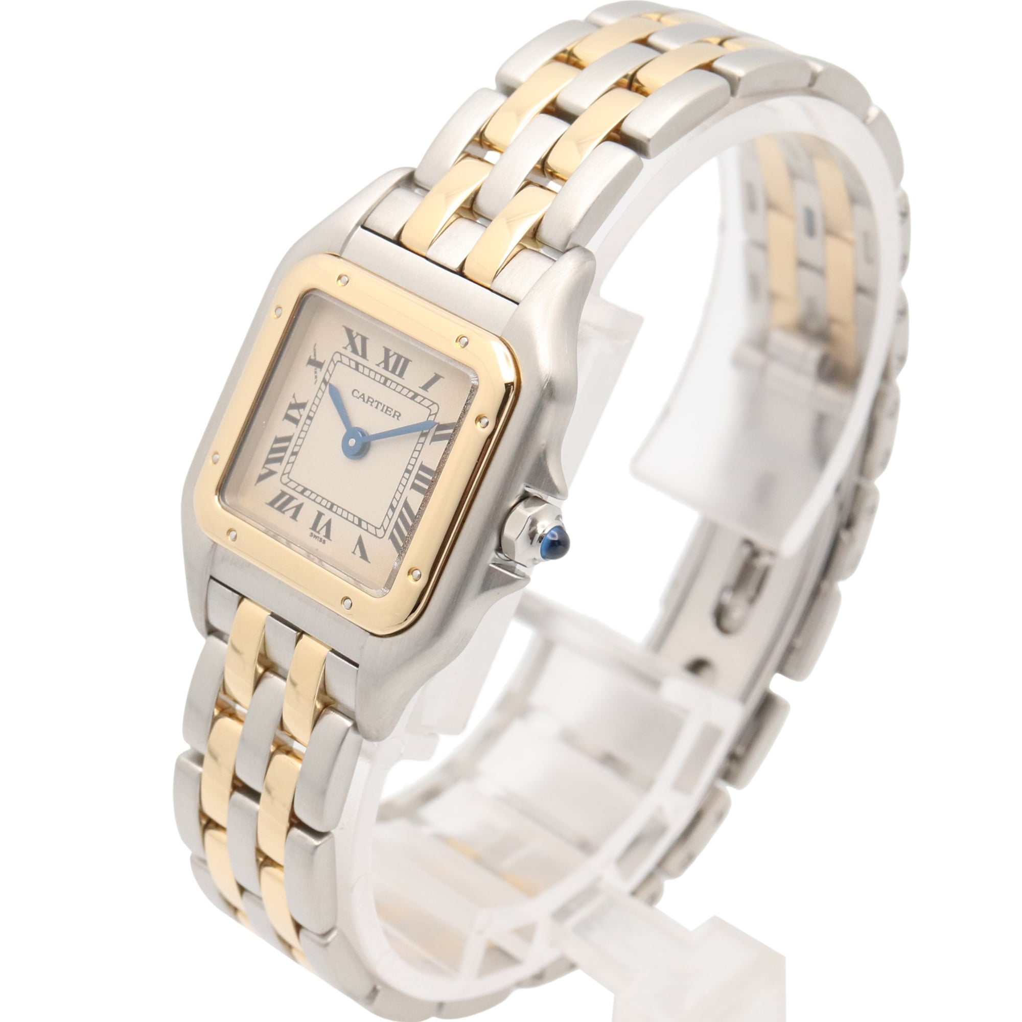 Cartier Panthere W25029B6 Ivory Dial Stainless steel, yellow gold 21mm Watch