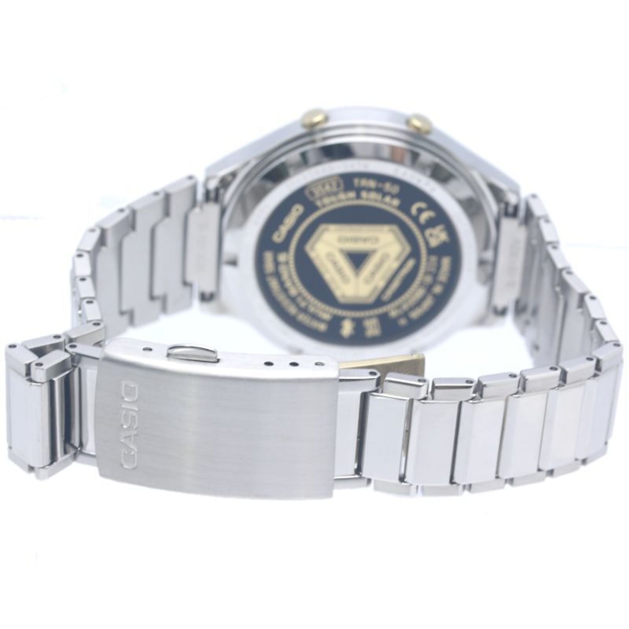 CASIO CasioTron, modèle 50e anniversaire TRN-50SS-2AJRMontre Pour Hommes en acier inoxydable 40395