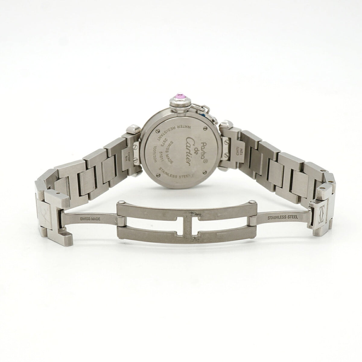 Cartier Miss Pasha W3140008 Rosa Zifferblatt 26 mm Uhr