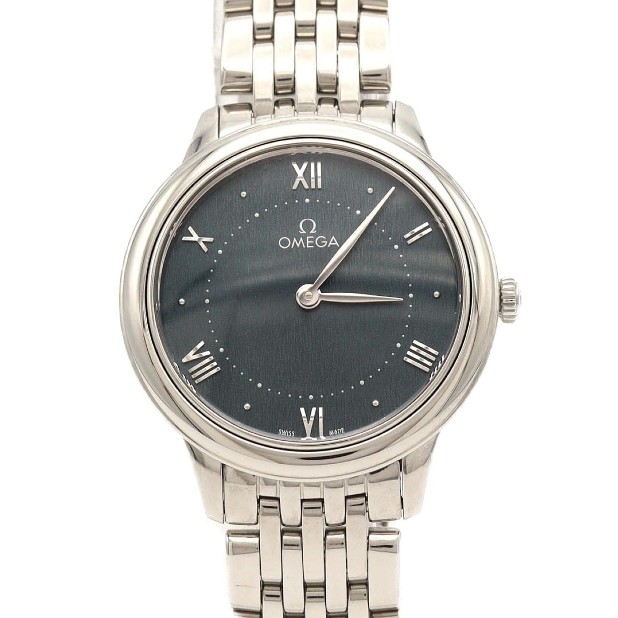 Omega De Ville Prestige 434.10.30.60.10.001 Stainless Steel Quartz Watch