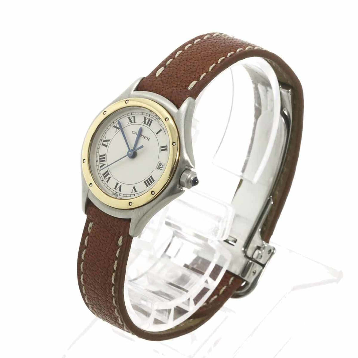 Montre Cartier Panthère Cougar SM W350058A Ivoire avec cadran de 26 mm
