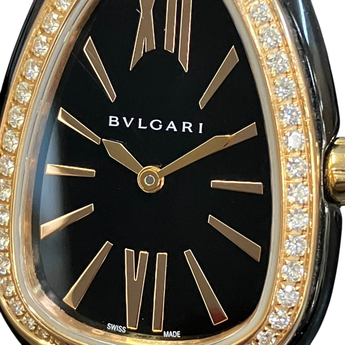 Bvlgari Bulgari BVLGARI Serpenti Seduttori 103706 Schwarz Zifferblatt 25 mm Uhr