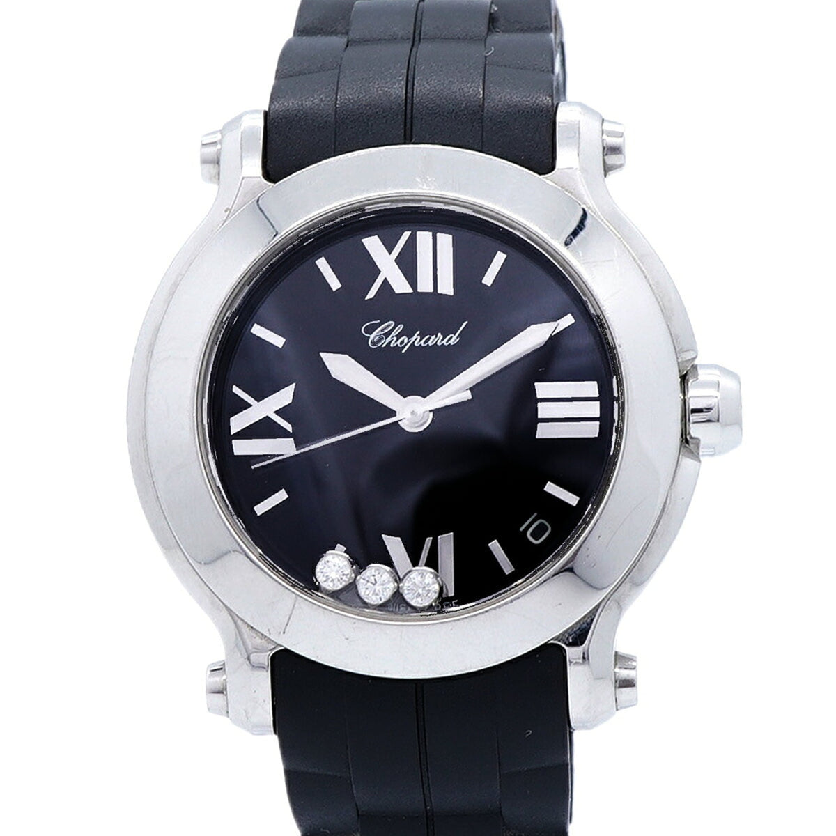 Chopard Happy Sport 3P Diamond 8475 Schwarz Zifferblatt 35 mm Uhr