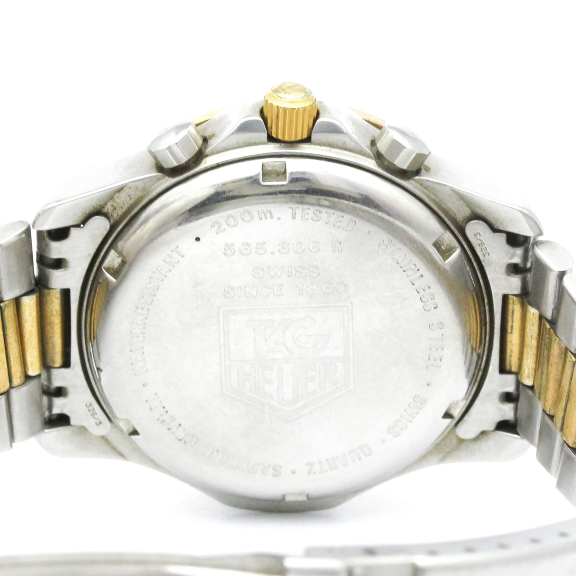 Montre TAG Heuer Professional 565306 Noir, cadran de 37 mm