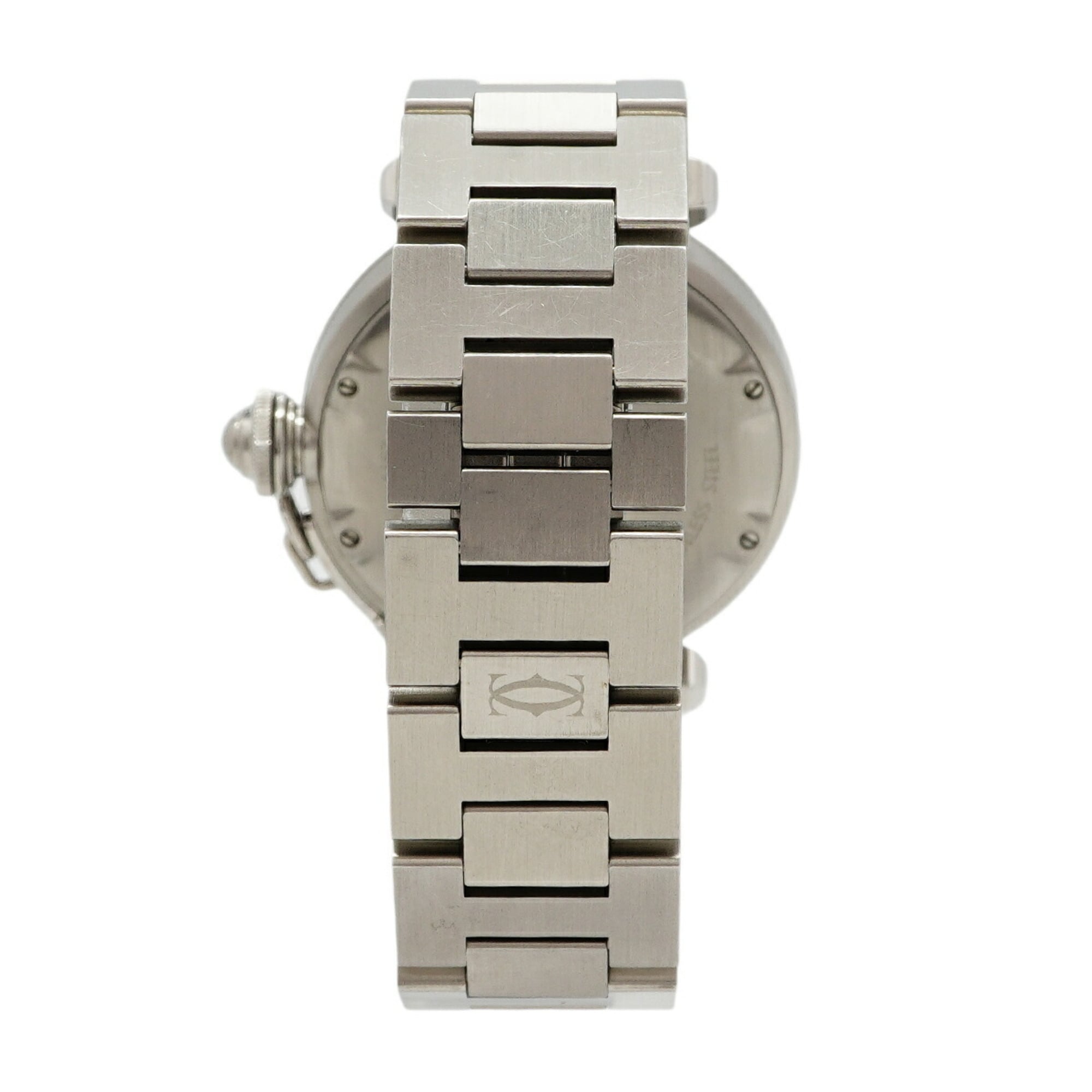 Cartier Pasha W31029M7 Silver Dial Stainless steel 35mm Watch