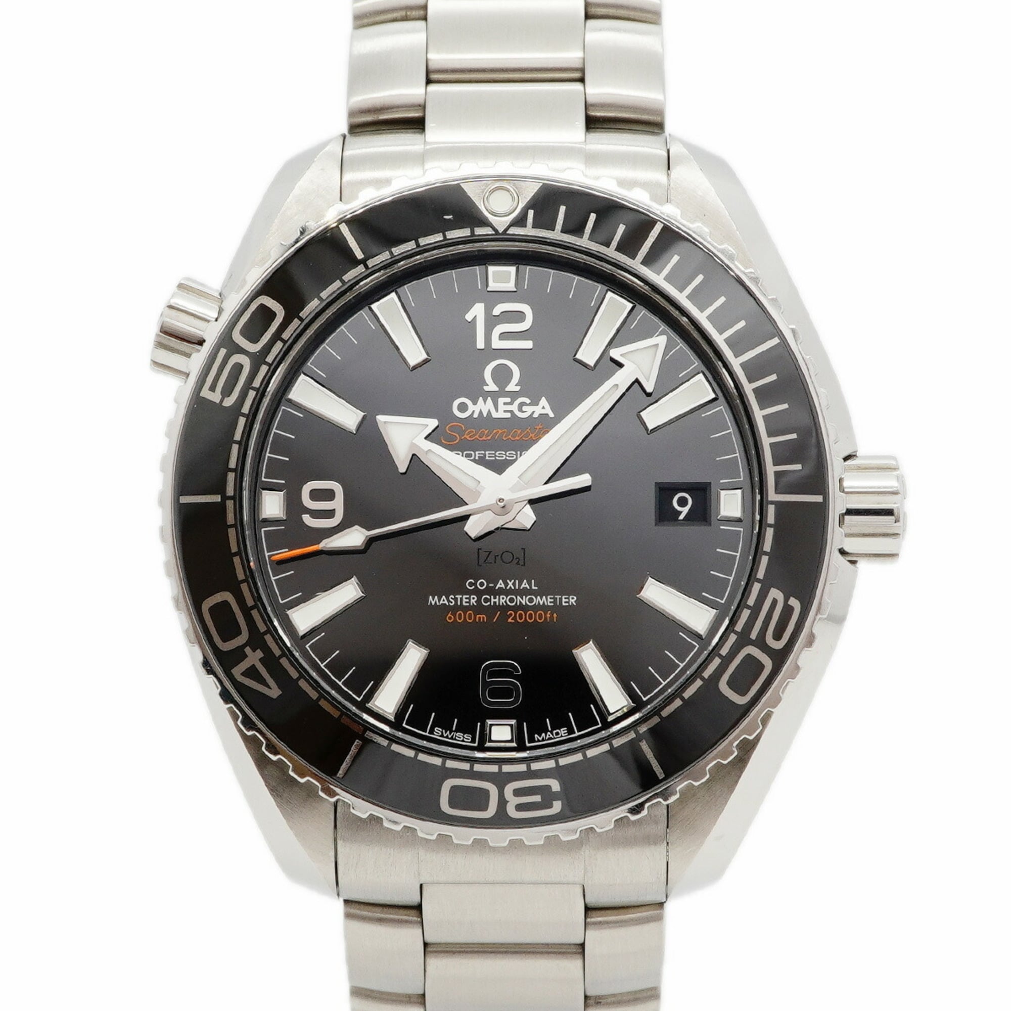 Omega Seamaster Planet Ocean 215.30.40.20.01.001 Black Dial Men's Watch