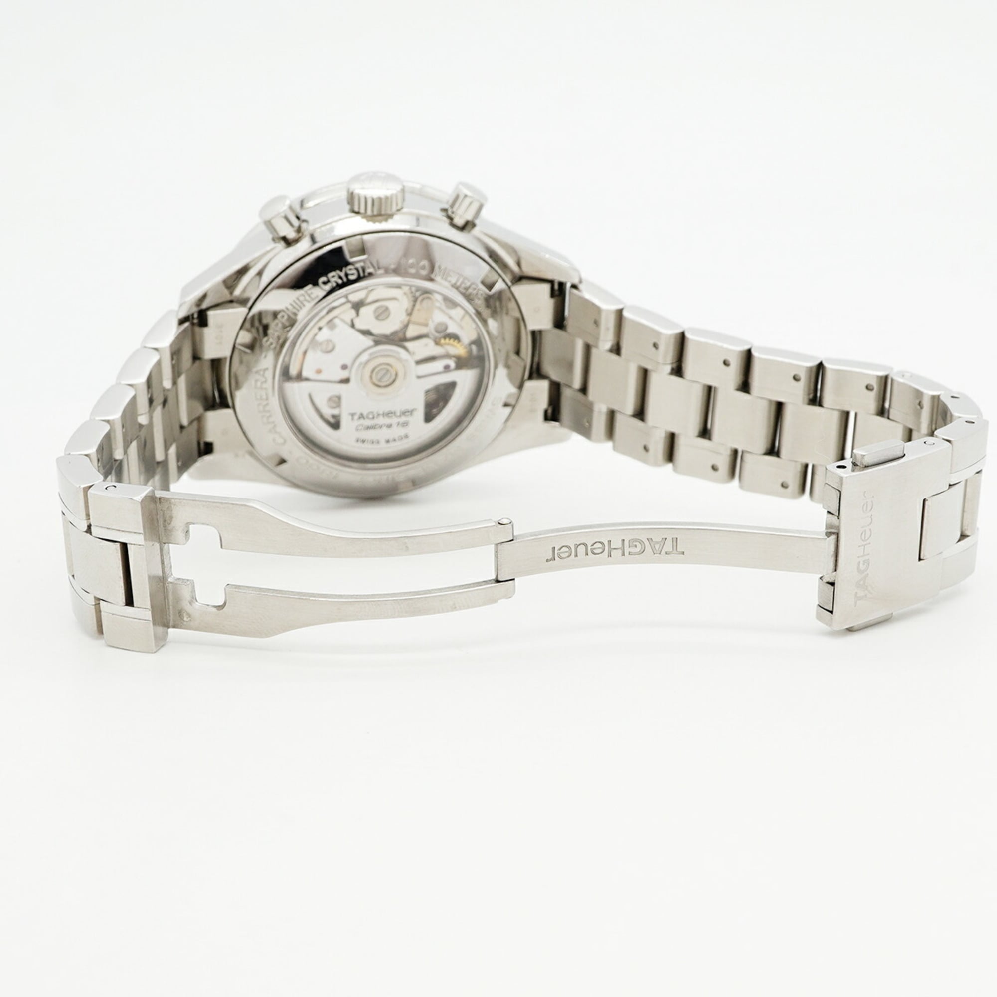 TAG Heuer Carrera CV2010 Herrenuhr Schwarz Zifferblatt