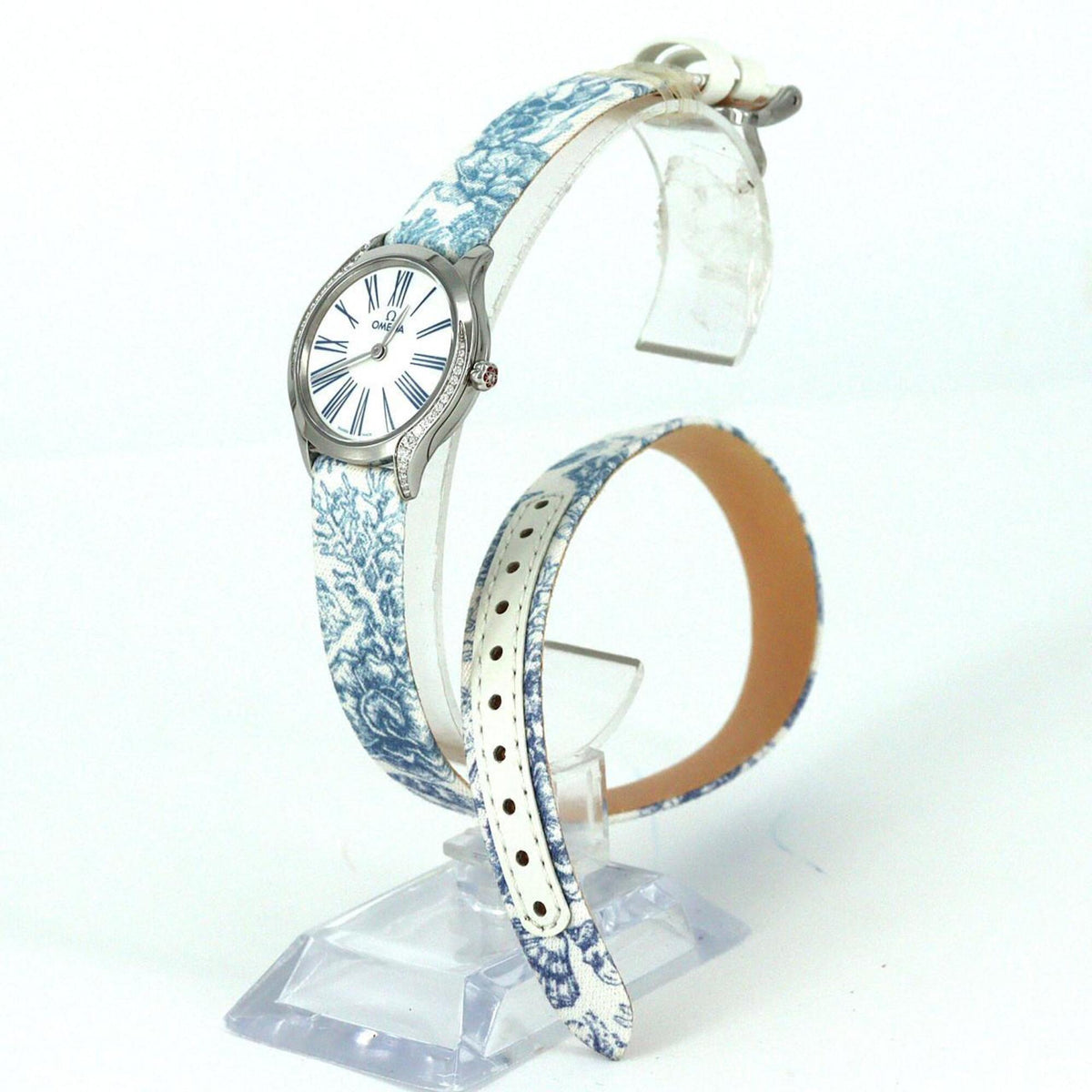 Omega De Ville Mini Tresor D 428.17.26.60.04.001 White Dial 26mm Watch