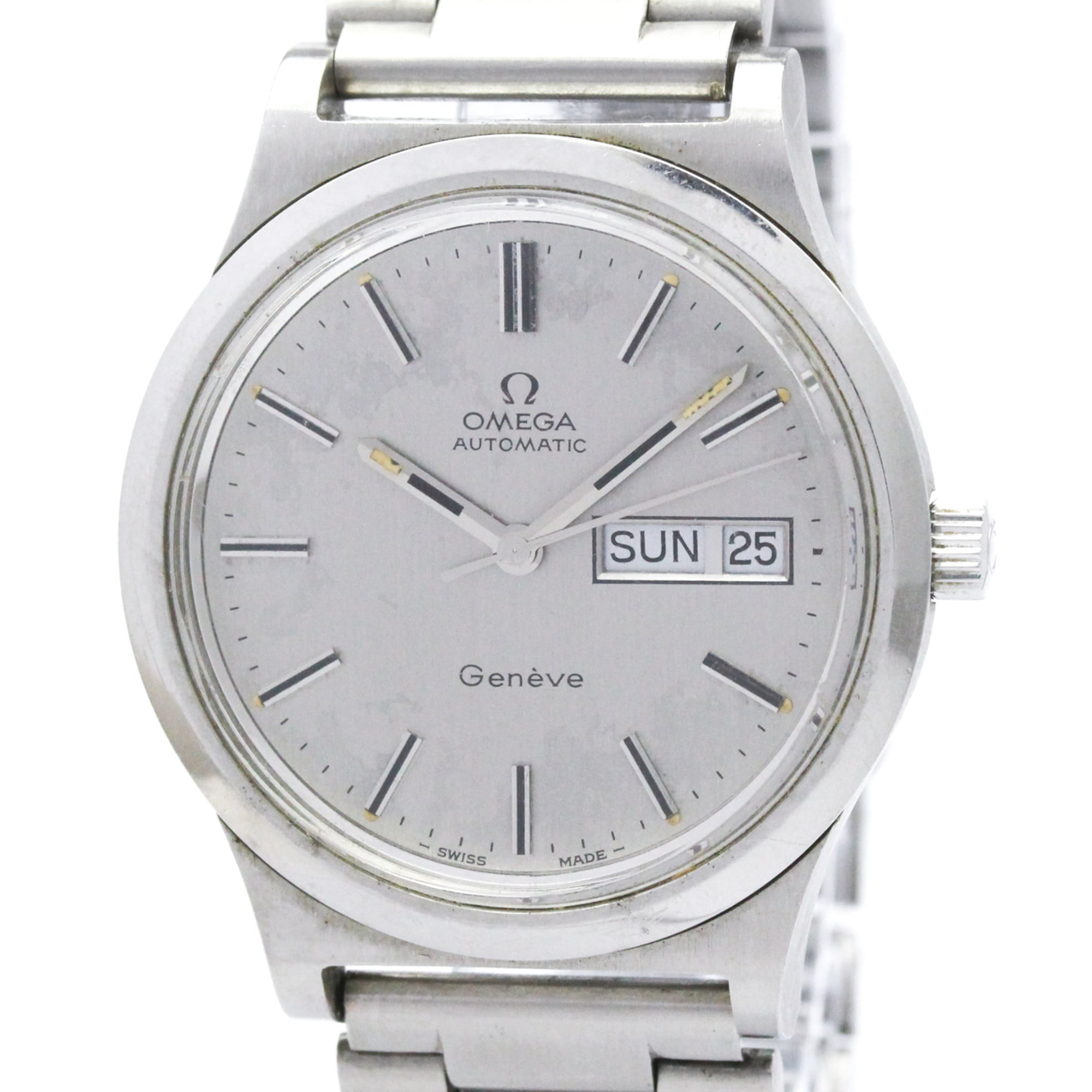 Omega Geneve 1.660.169 Silver Dial 36mm Watch