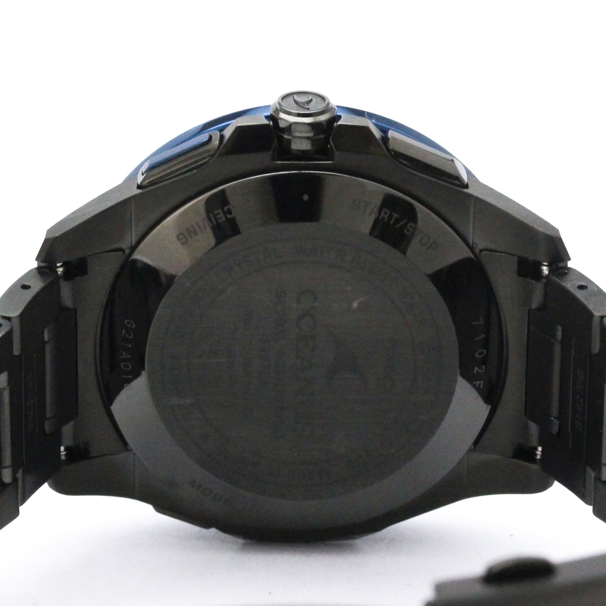 CASIO Oceanus GPS-Uhr mit Funkuhrzeit, Solarantrieb und Titangehäuse OCW-G1200B-1AJF