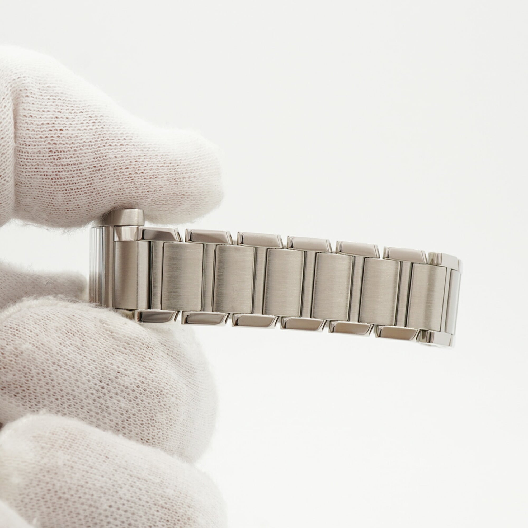 Cartier Tank WE110006 Silver Dial Stainless steel 20mm Watch