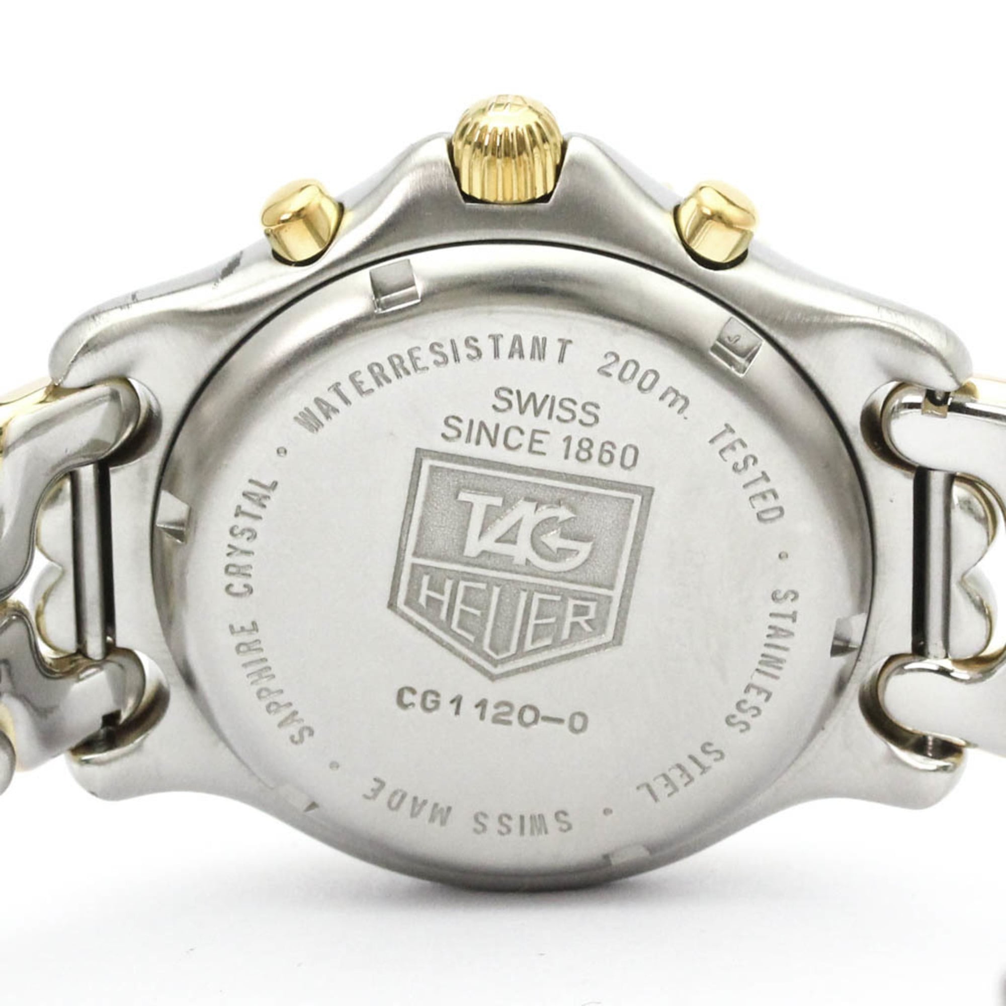 TAG Heuer Sel Chronograph Gold Plated Steel Mens Watch CG1120