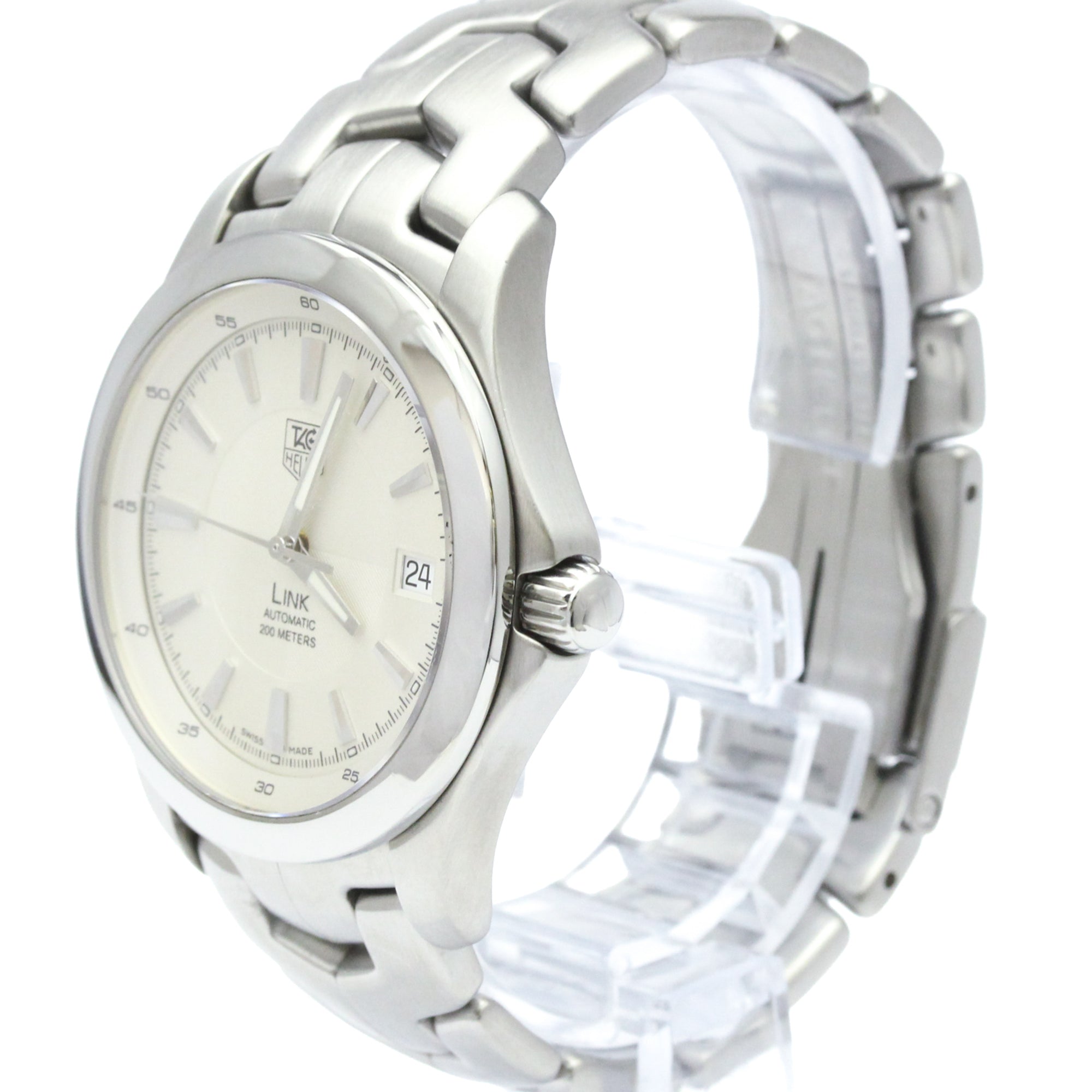 TAG Heuer Link WJF2111 Silver Dial 38mm Watch