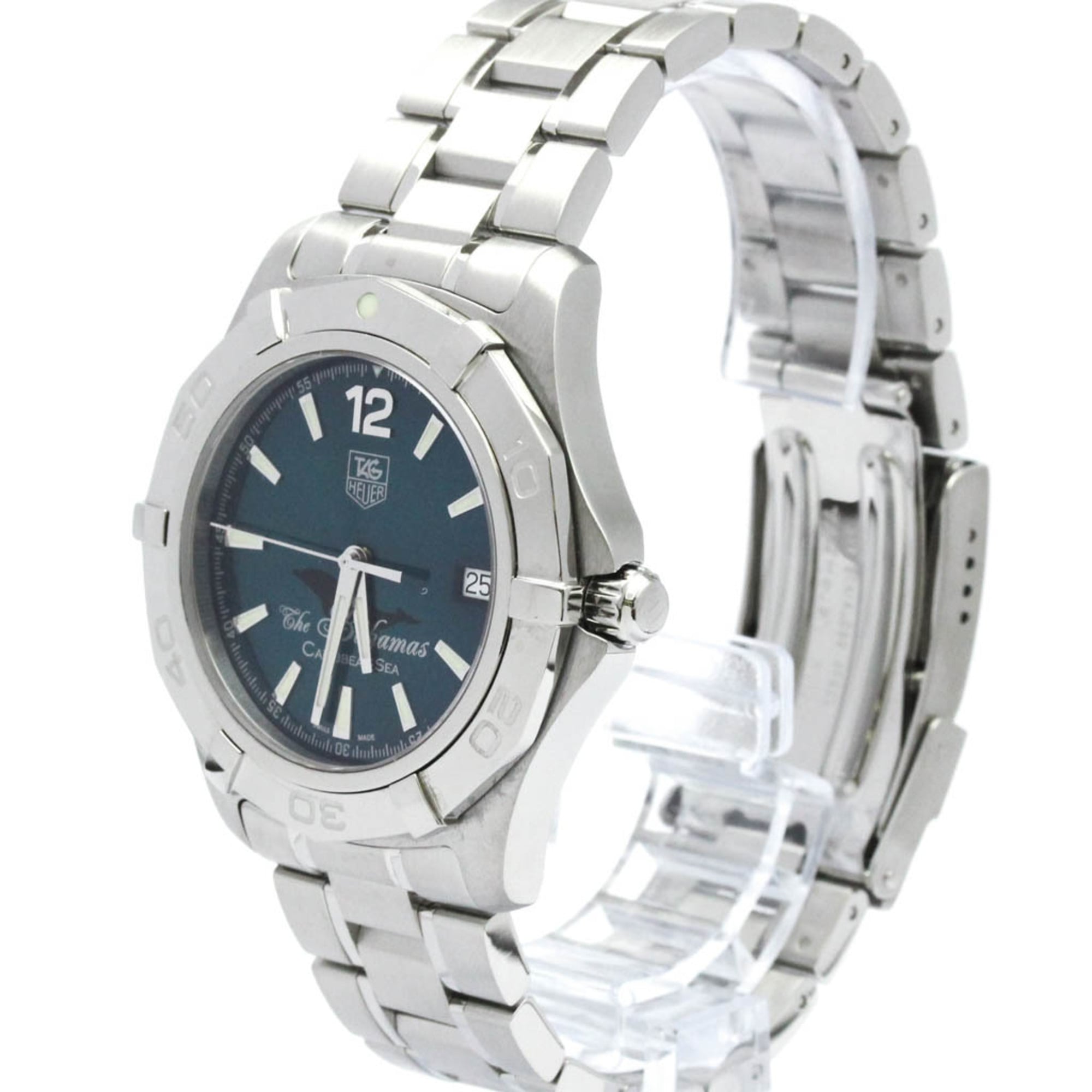 TAG HEUER Aquaracer Bahamas Caribbean Limited Watch WAF211R Polished
