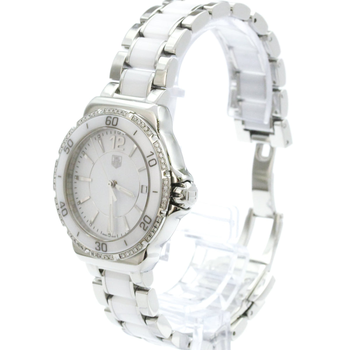 TAG Heuer Formula 1 WAH1213 Weiß Zifferblatt 35 mm Uhr