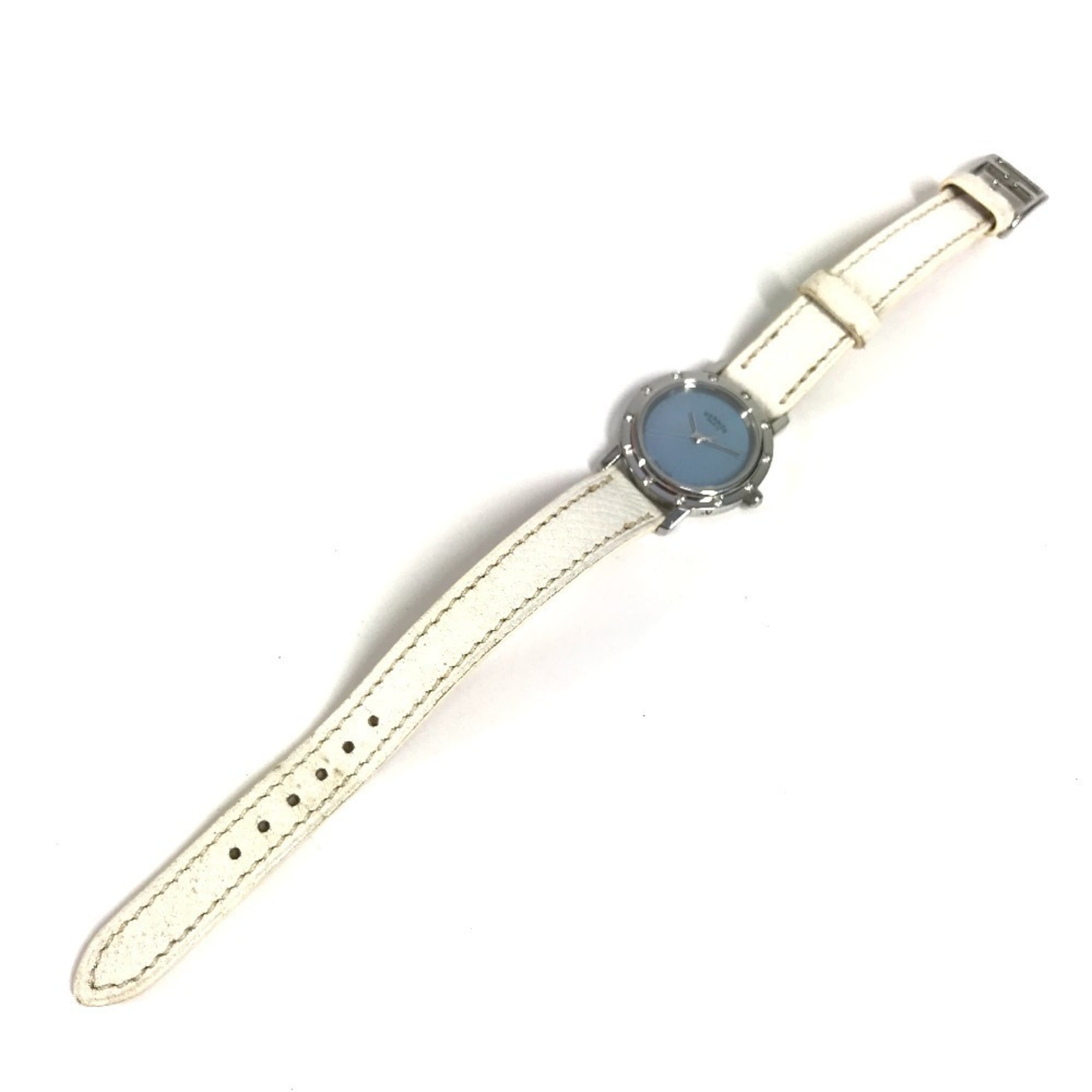 Hermes Clipper GZl1cgey Blue Dial 24mm Watch
