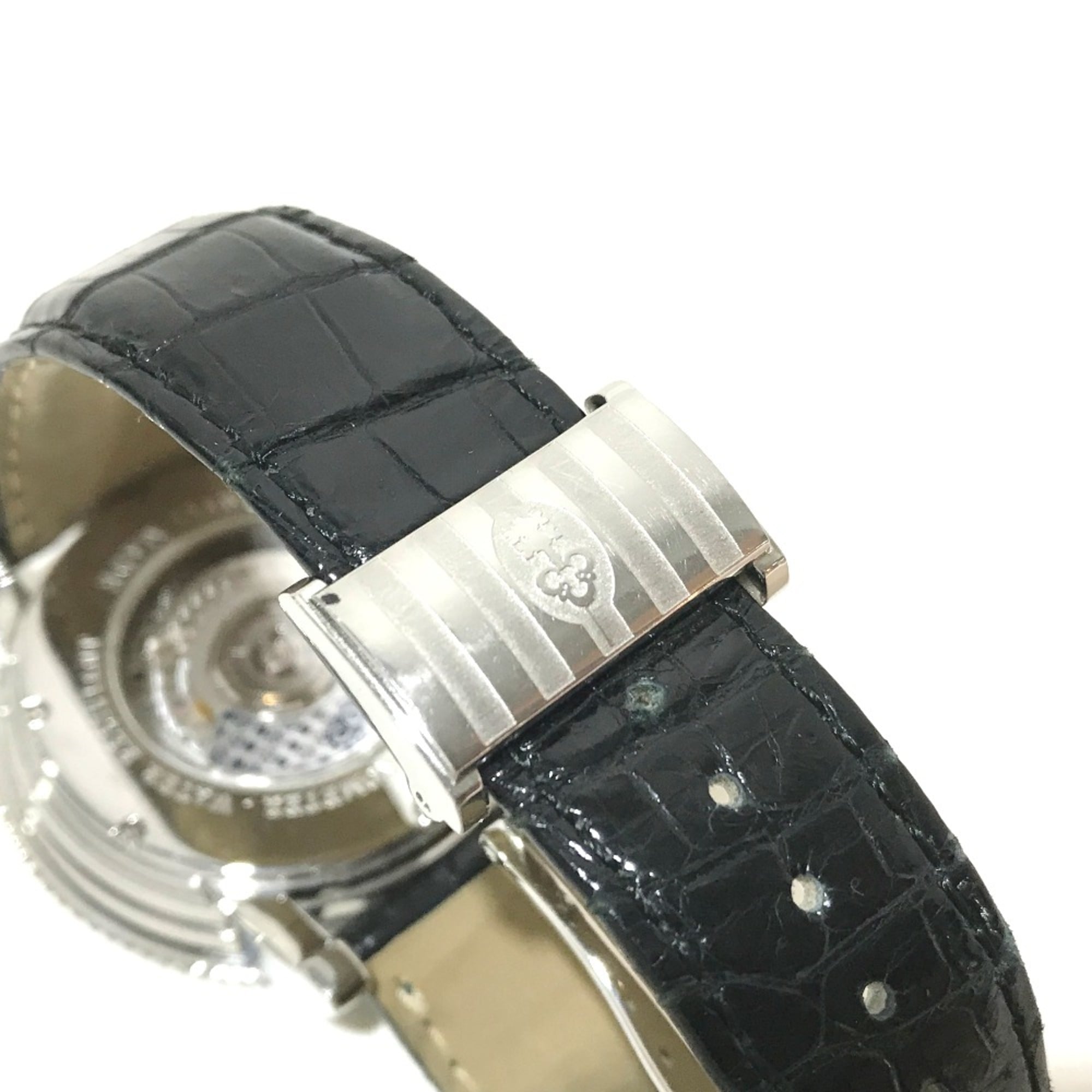 Corum 983.201.20 Armbanduhr mit RückseitenskalaAutomatik Silber Schwarz Armband