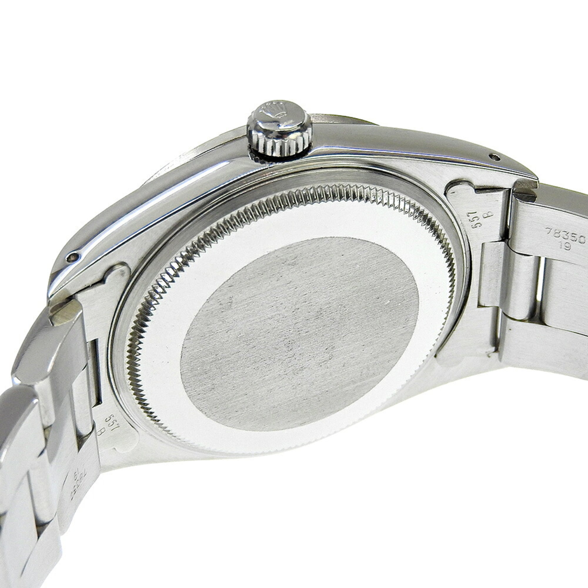 Montre Rolex Air-King à cadran argenté, 34 mm
