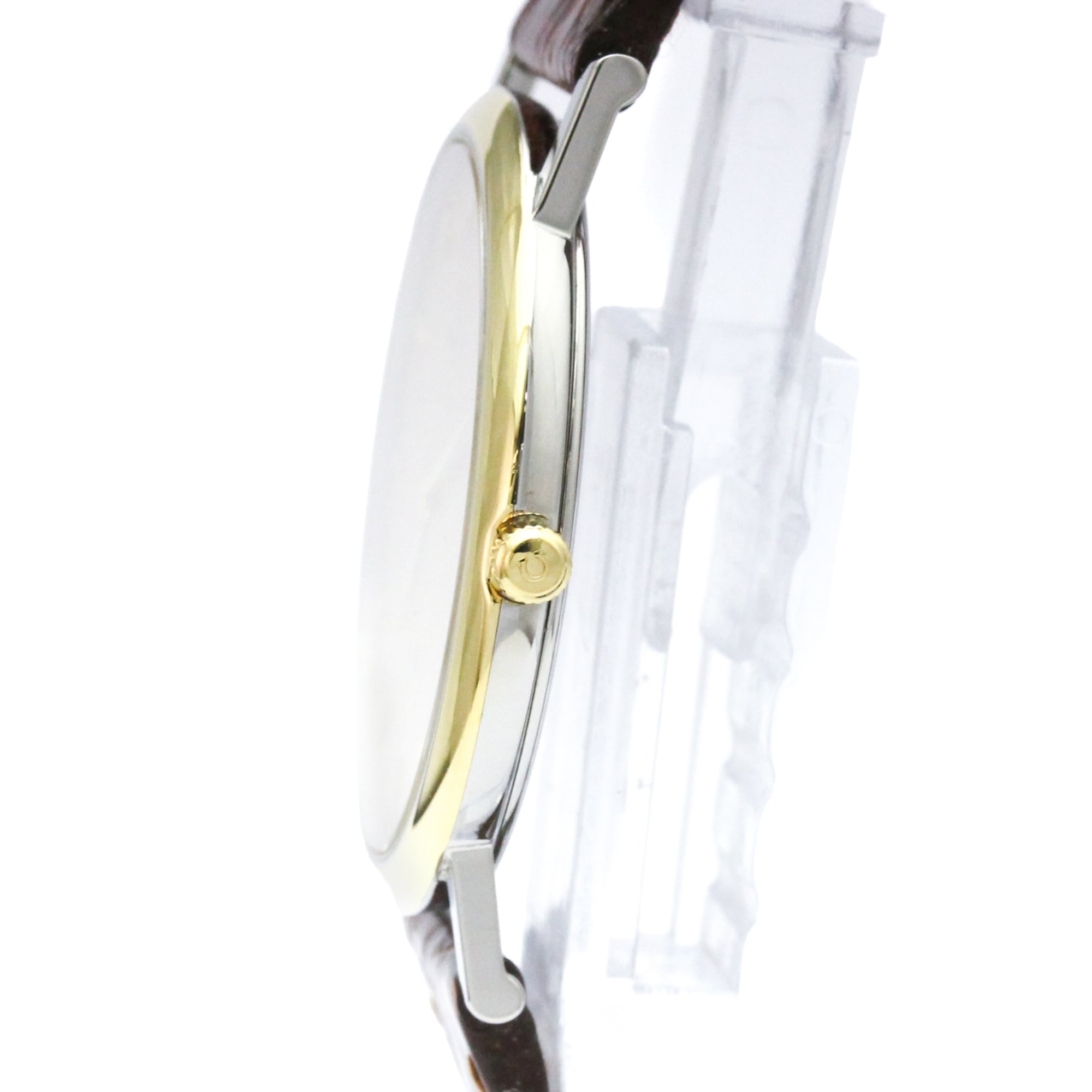 Omega De Ville 7400.11 Gold Dial 32mm Watch