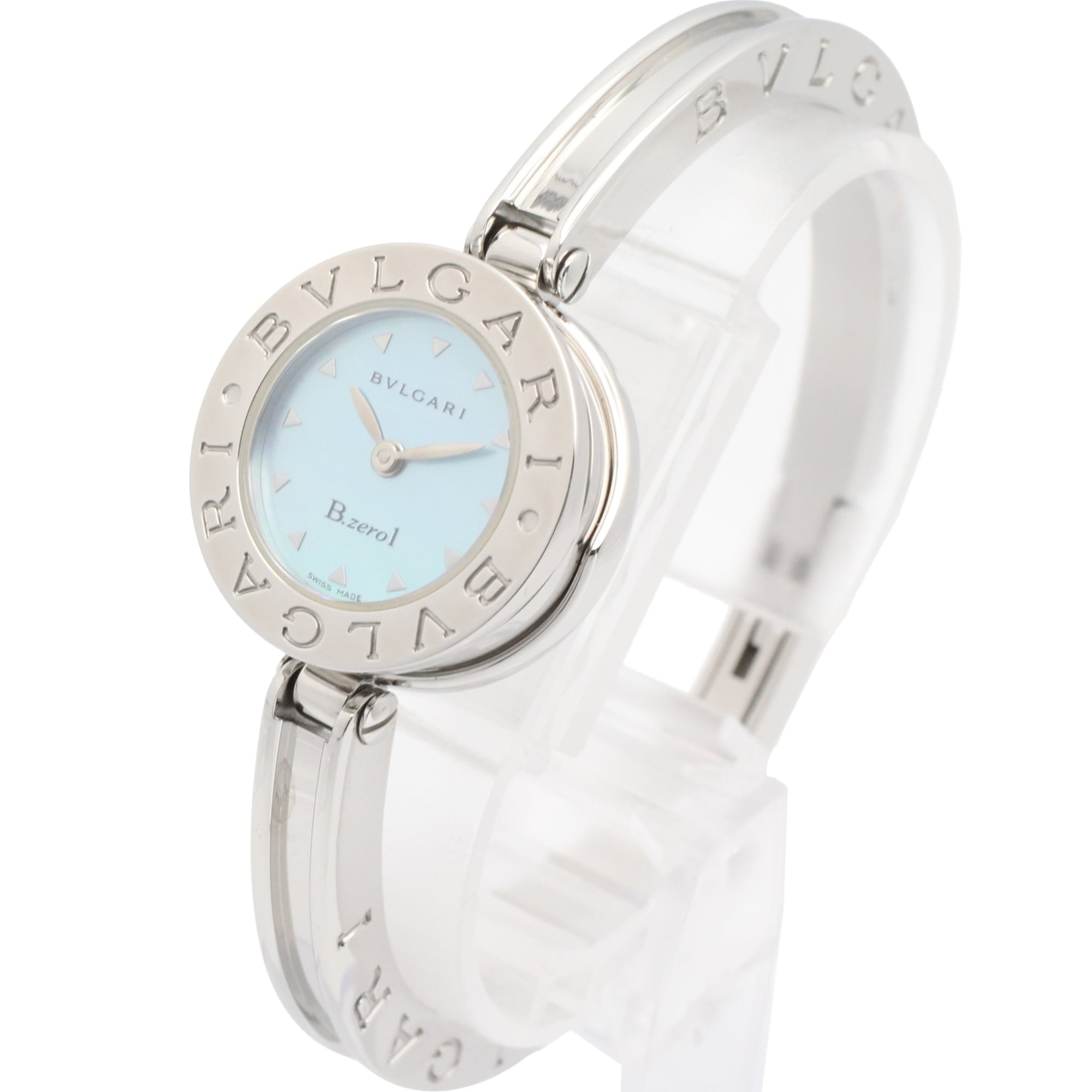 Bulgari BVLGARI B-zero1 Stainless Steel Wo Blue Tone Shell BZ22S