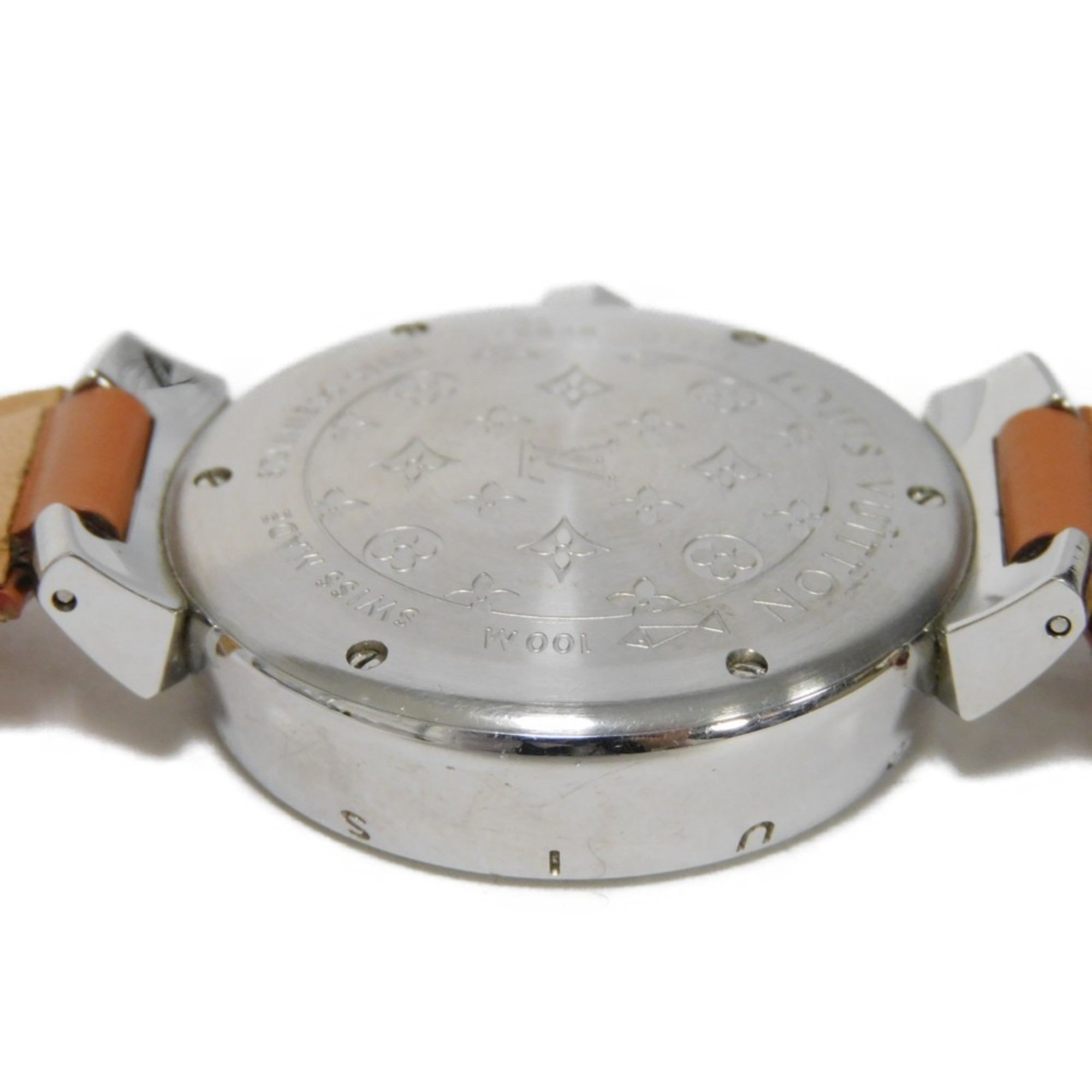 Louis Vuitton LOUIS VUITTON Tambour Date Quartz Q13114 dameshorloge