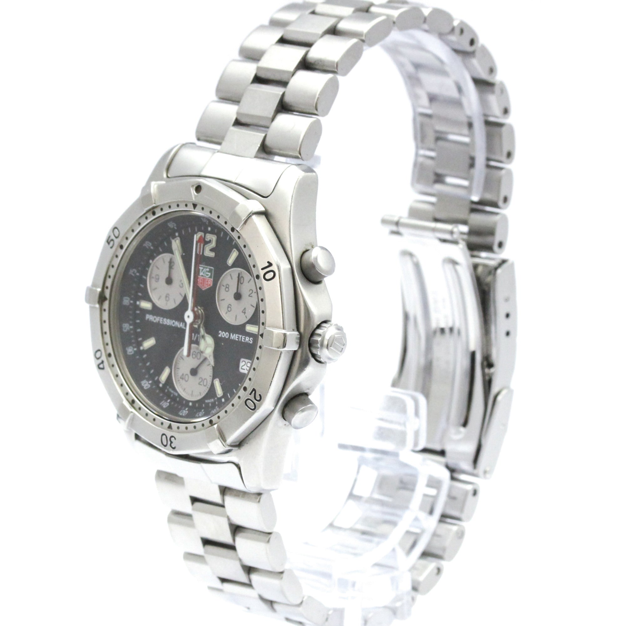 TAG HEUER 2000 Classic Professional Chronograph Watch CK1110