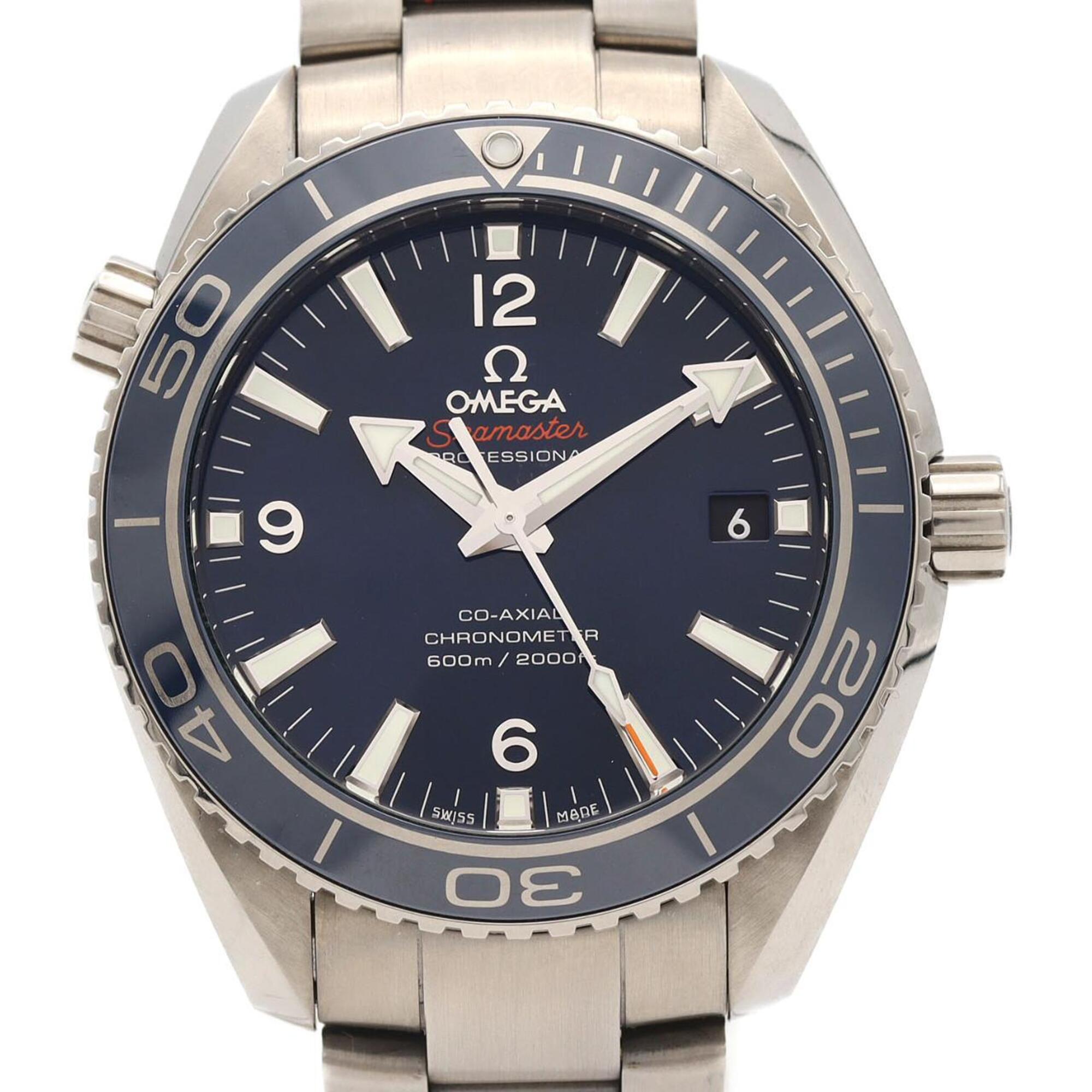 Omega Seamaster 232.90.42.21.03.001 Blue Dial Titanium 42mm Watch