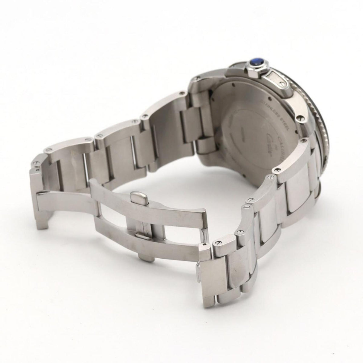 Cartier Calibre de Diver W7100057 horloge met zwarte wijzerplaat, 42 mm