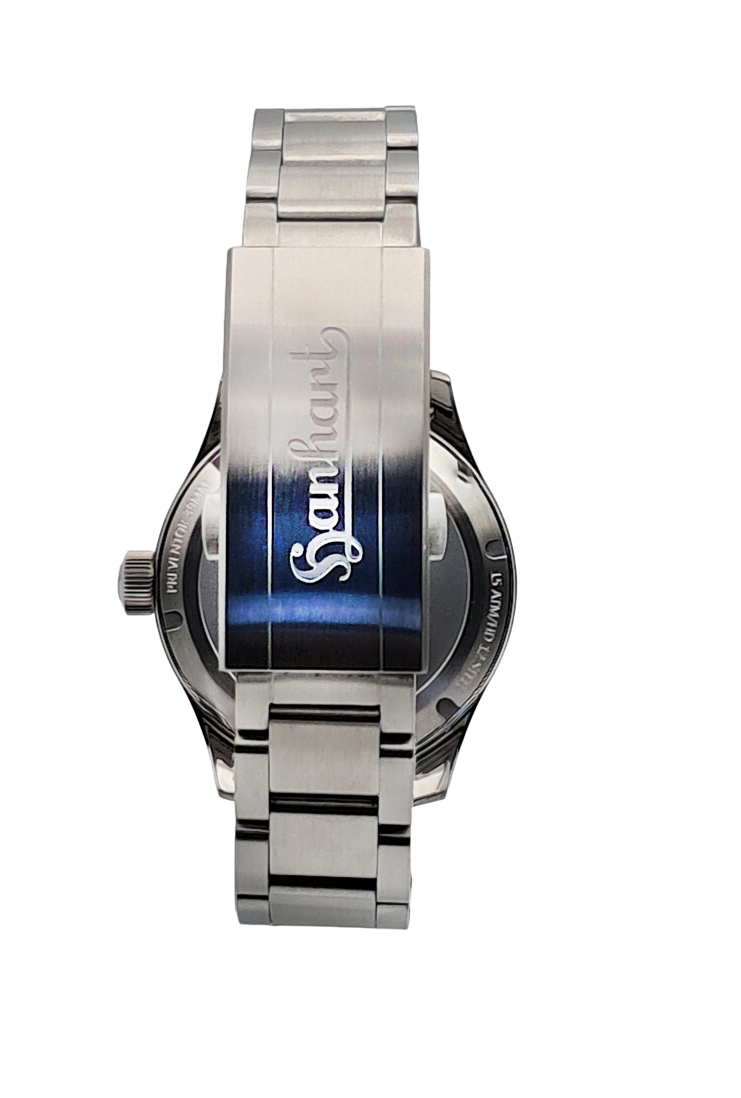Hanhart Pioneer Preventor HD12 Automatic Blue 39mm