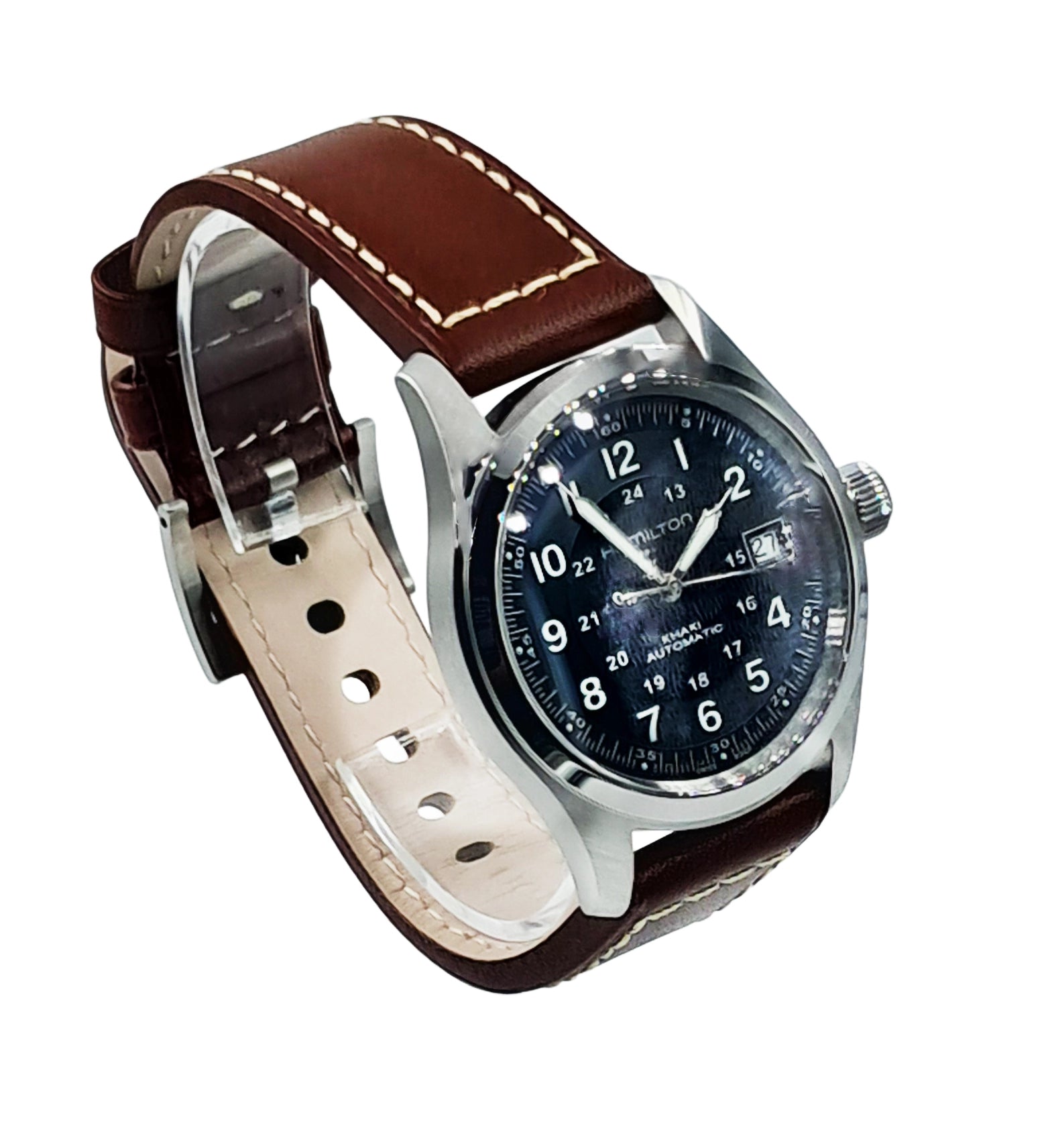 Hamilton Kaki Automatique Noir