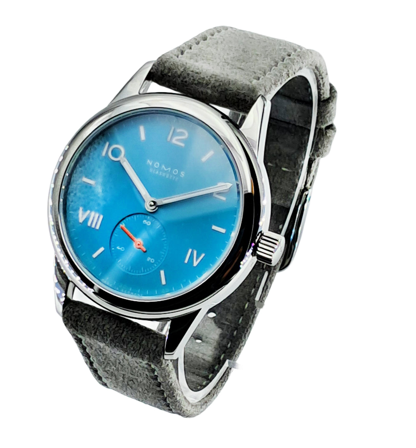 Nomos Glashütte Club Manual Winding Blue 36mm