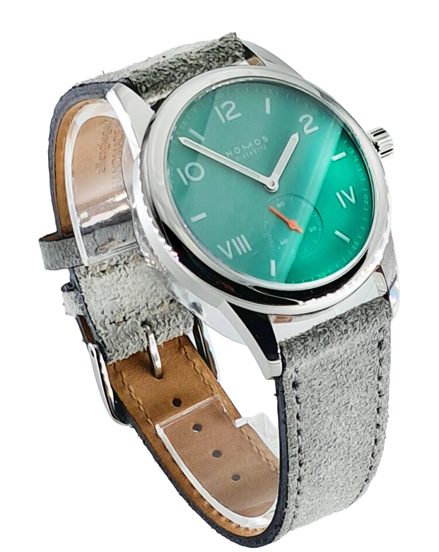 Nomos Glashütte Club Remontage Manuel Vert 39mm