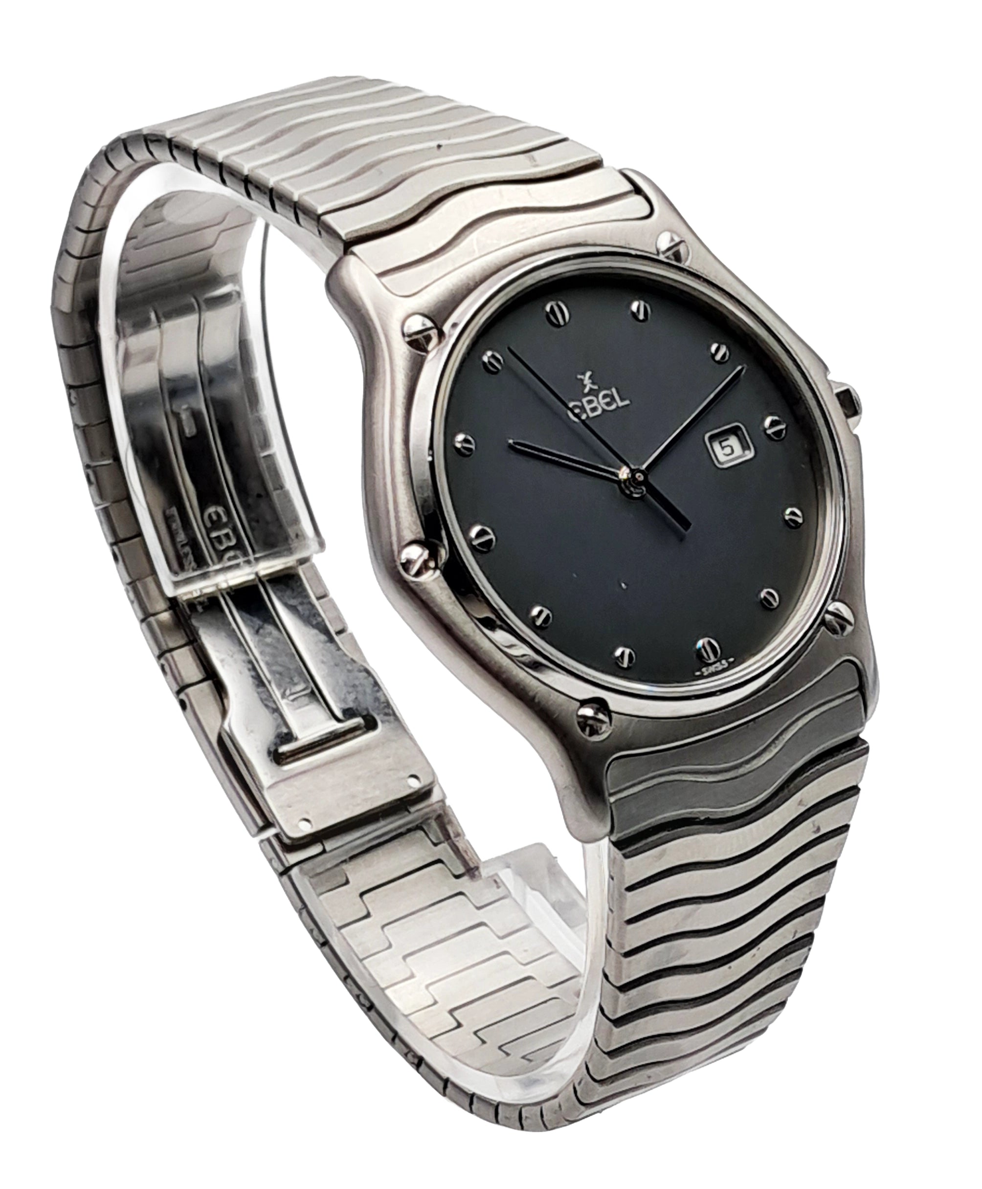 Ebel Wave Quarz Grau mm