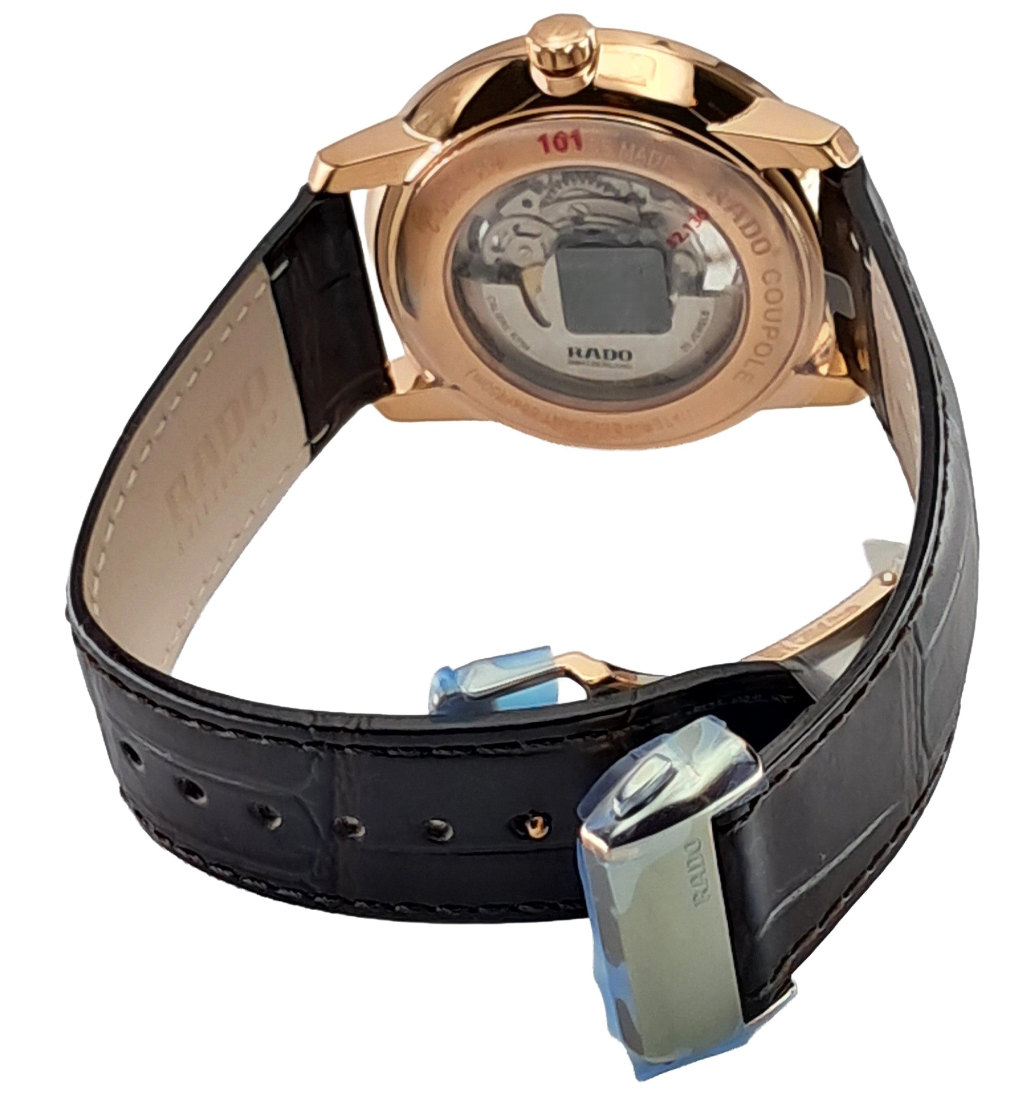 Rado Coupole Automatik Silber 41 mm