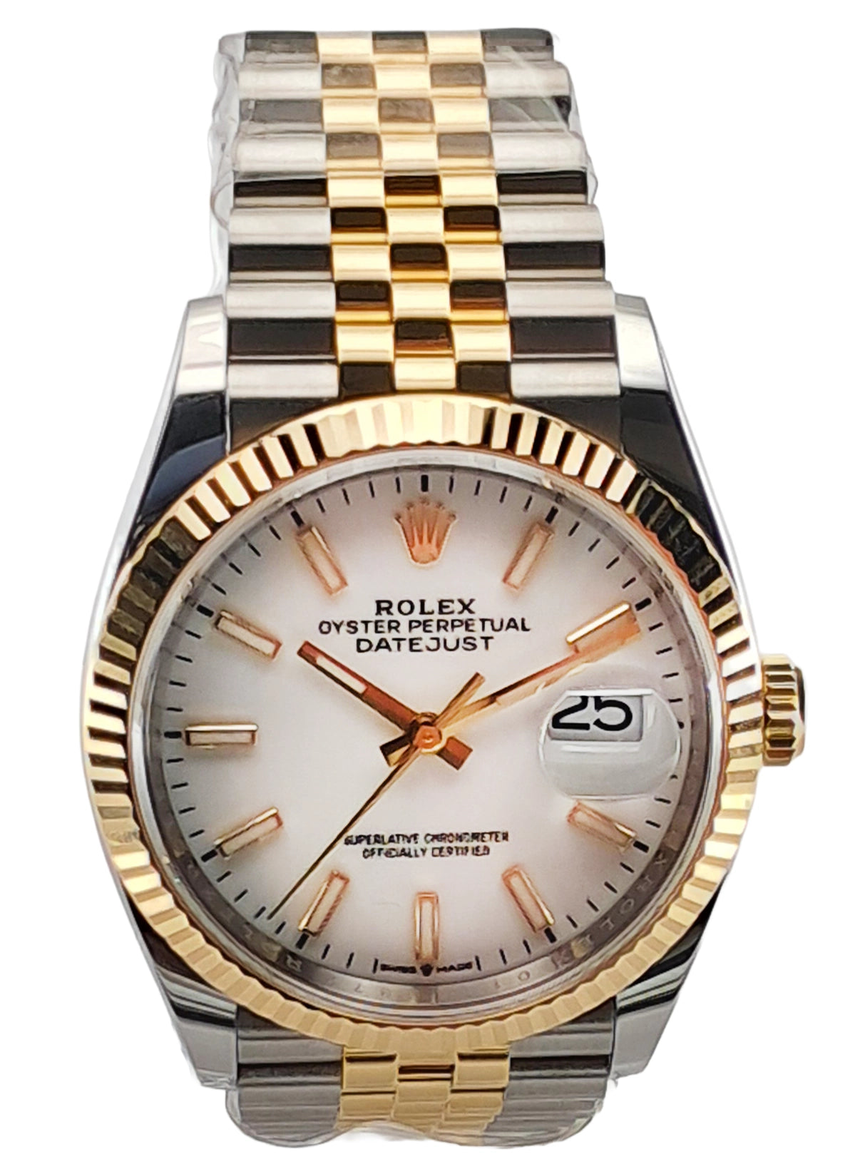 Rolex Datejust Automatic Stainless Steel and Yellow Gold 36mm