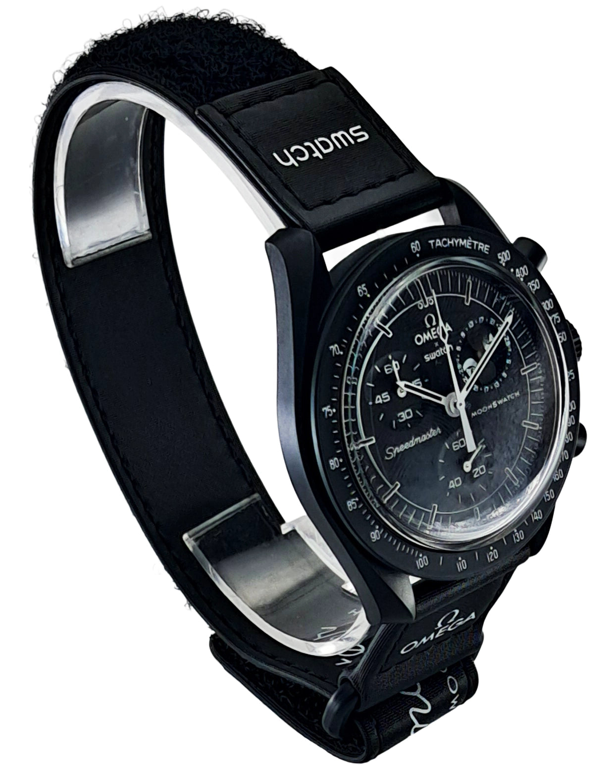 Swatch Moonswatch Automatik Schwarz CPO Ungetragen