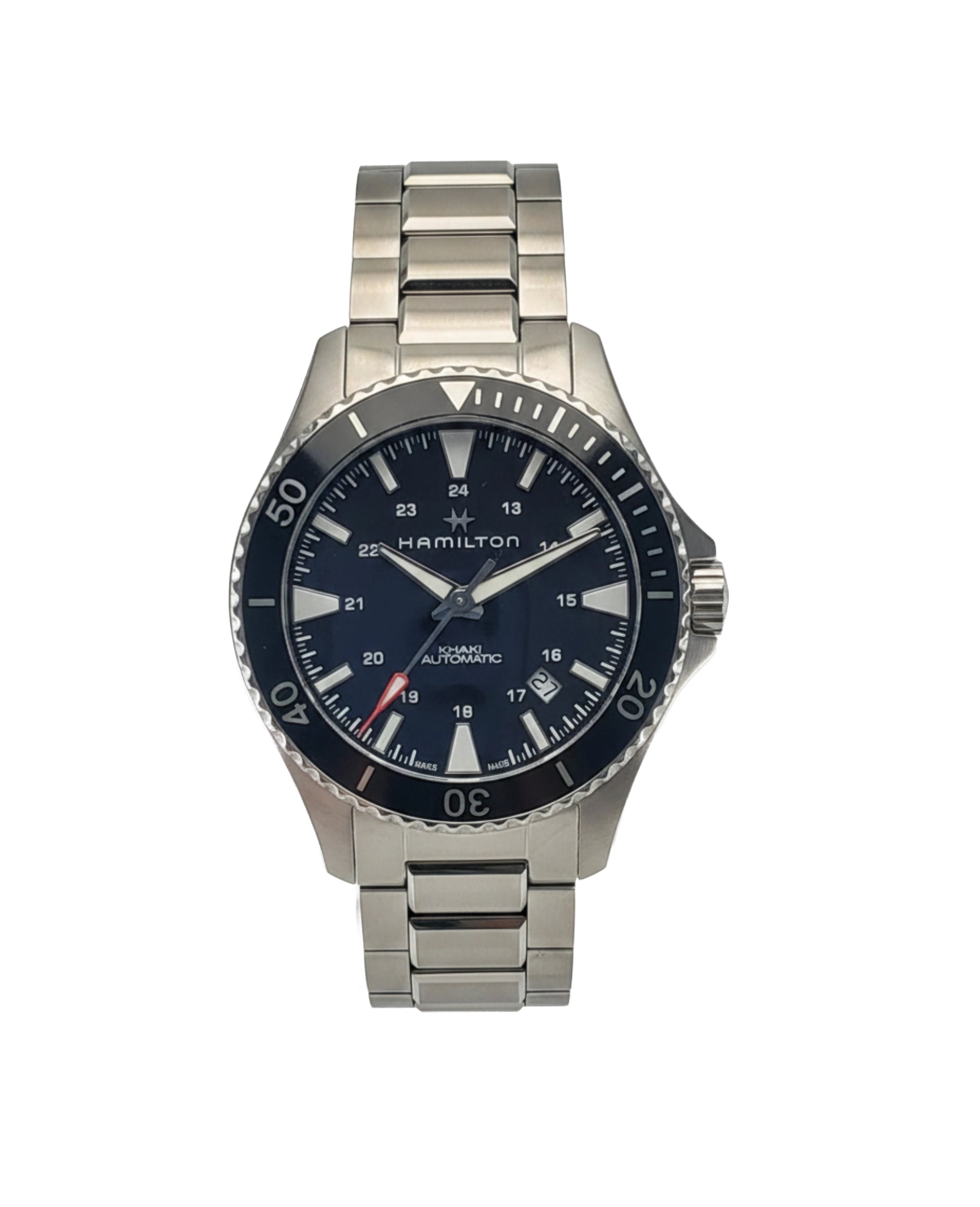 Hamilton Khaki Automatik Schwarz 40mm