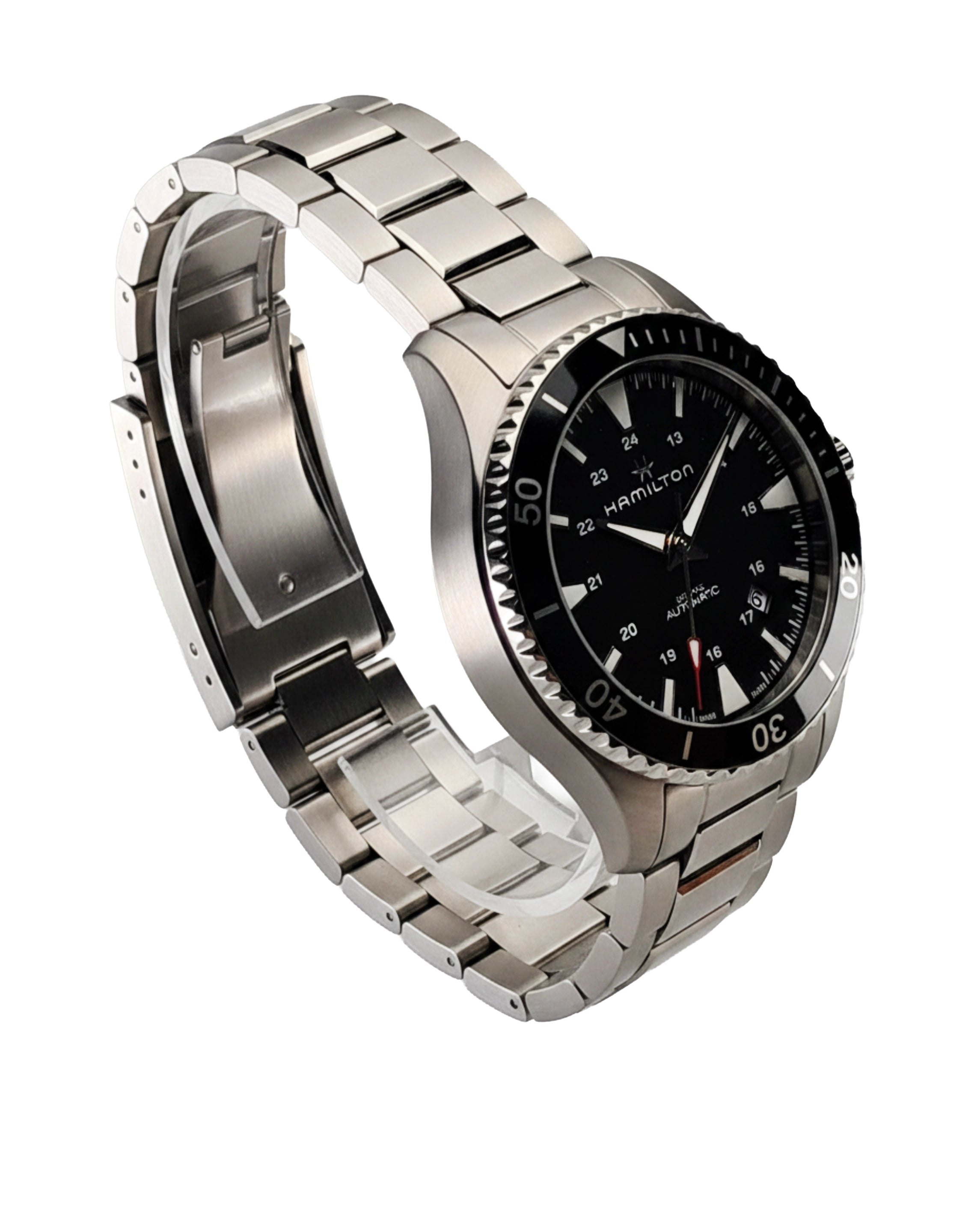 Hamilton Khaki Automatik Schwarz 40mm
