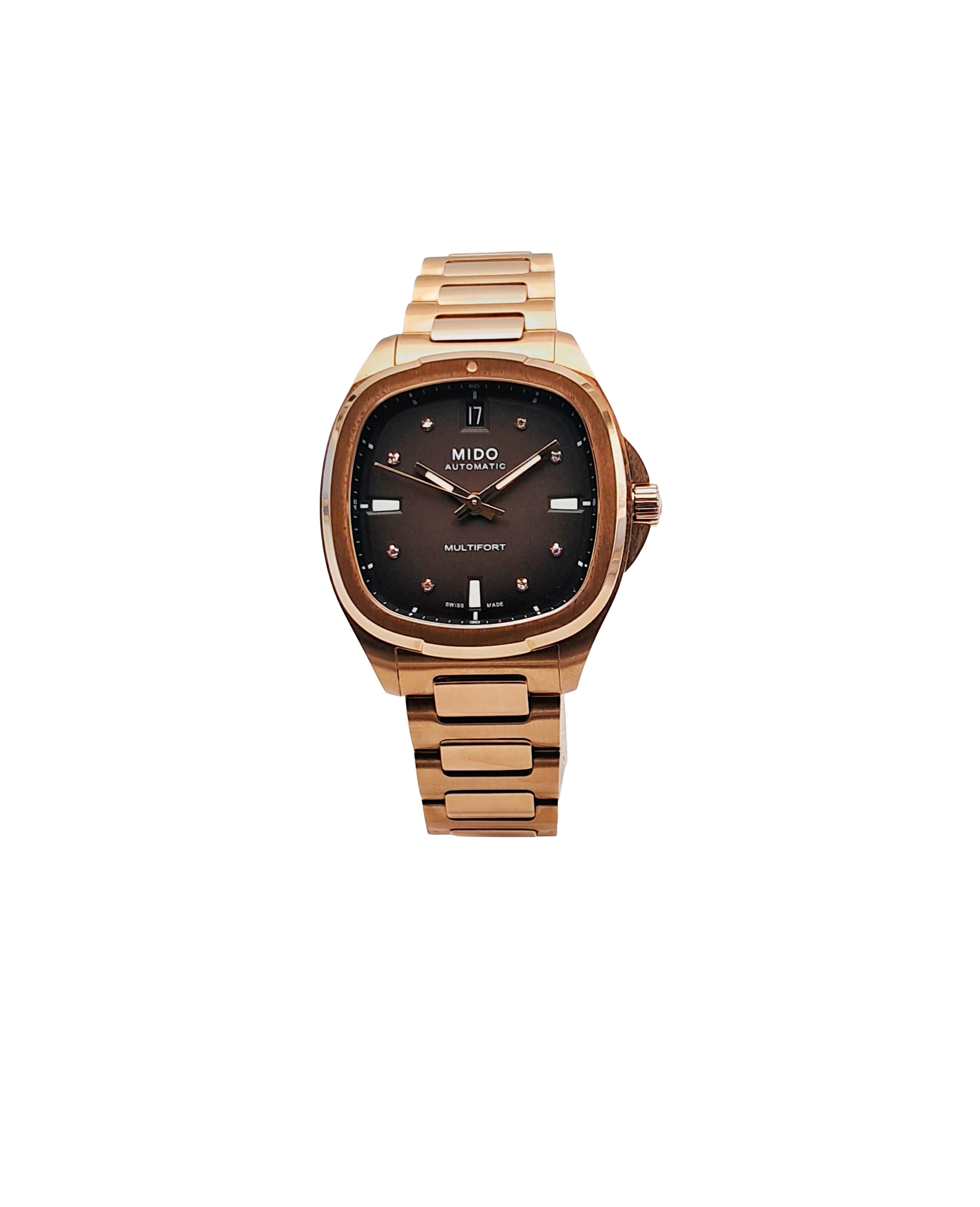 Mido Multifort Automatic bruin 35 mm
