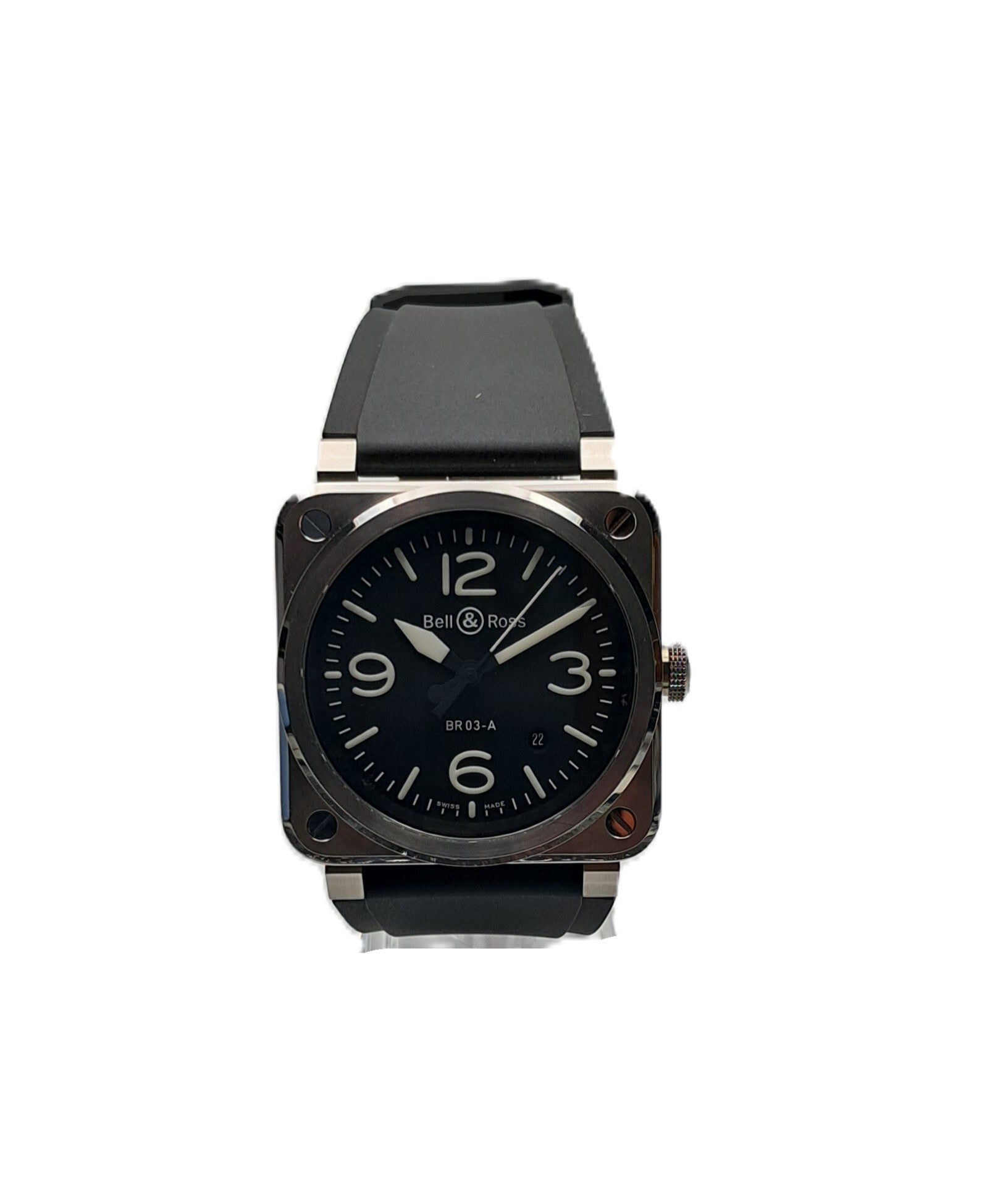 Bell & Ross BR 03 Automatik Schwarz