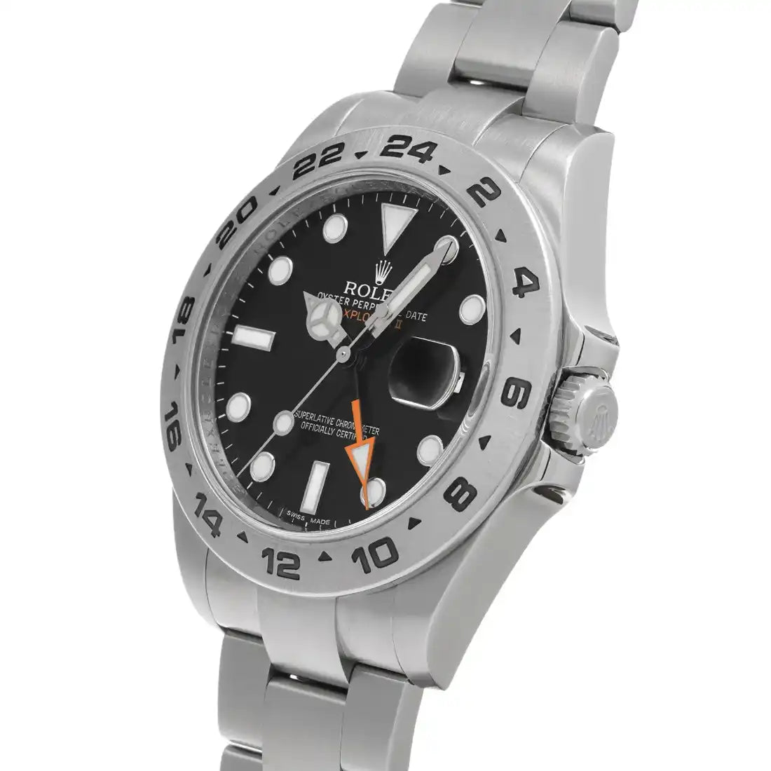 Rolex Explorer II Automatik Schwarz