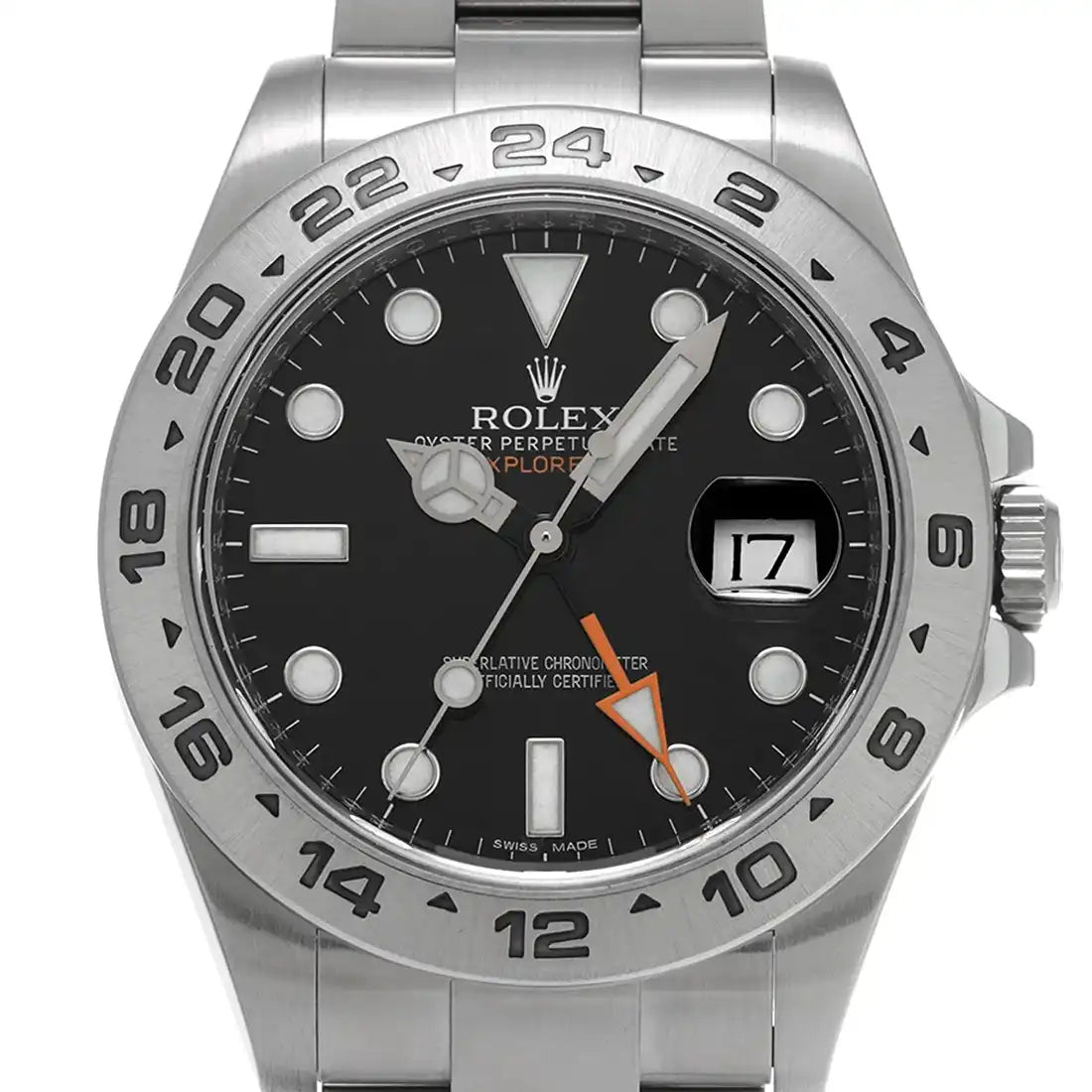 Rolex Explorer II Automatik Schwarz